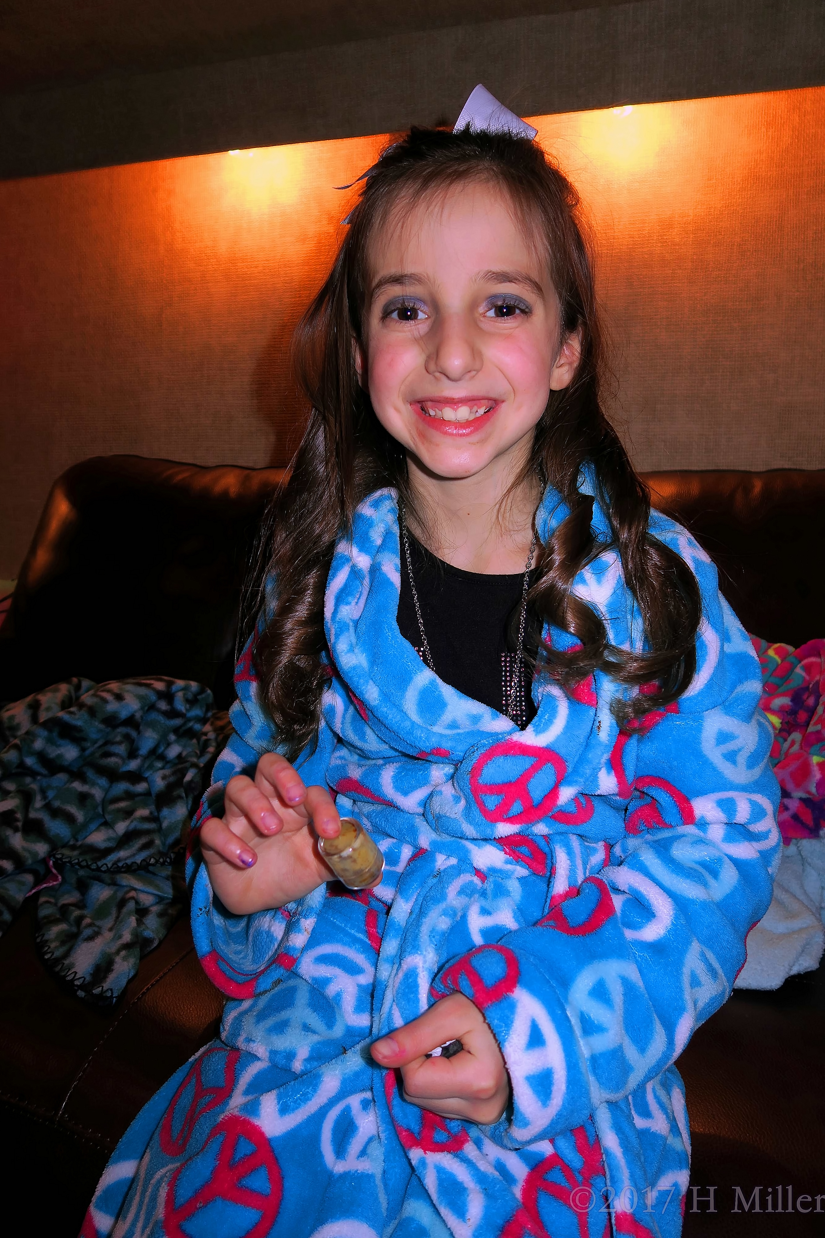 Alexa, The Birthday Girl, Shaking Her Lip Balm Kids Craft Activity At Her Kids Spa Party! Alexa, The Birthday Girl, Shaking Her Lip Balm Kids Craft Activity At Her Kids Spa Party!