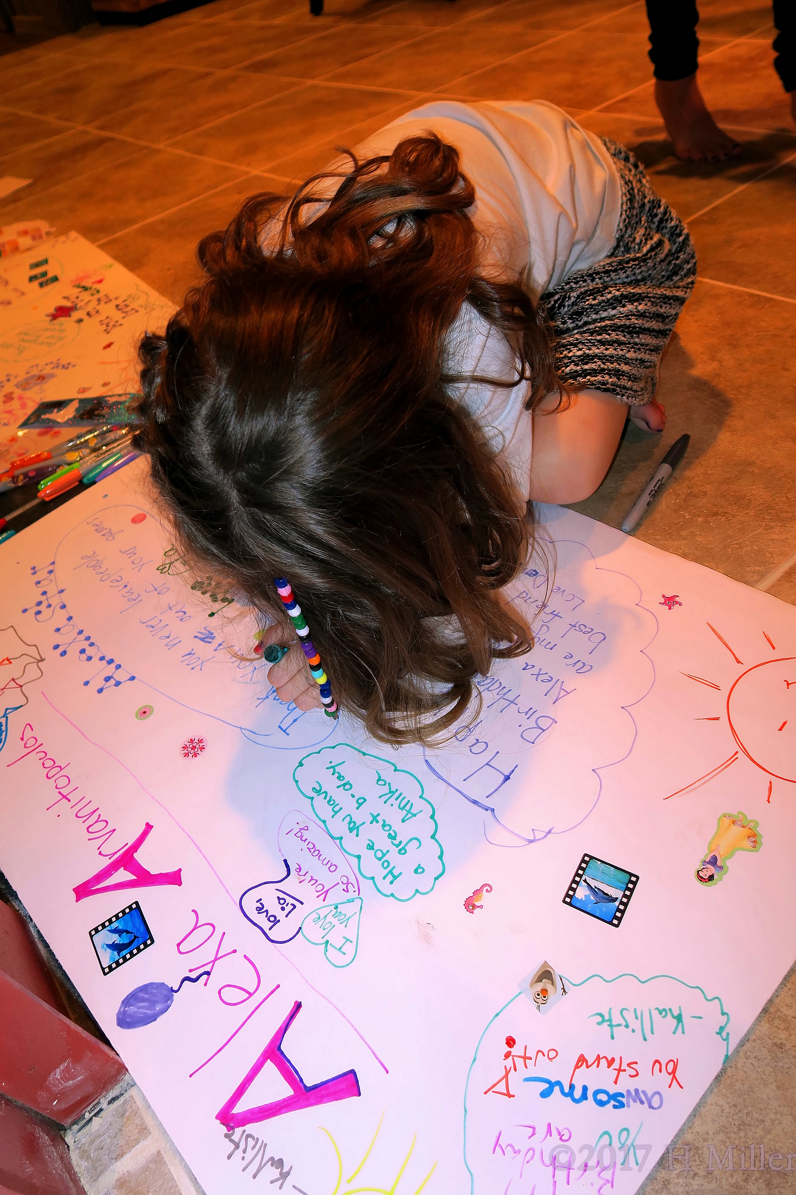 Designing The Spa Birthday Card. Designing The Spa Birthday Card.