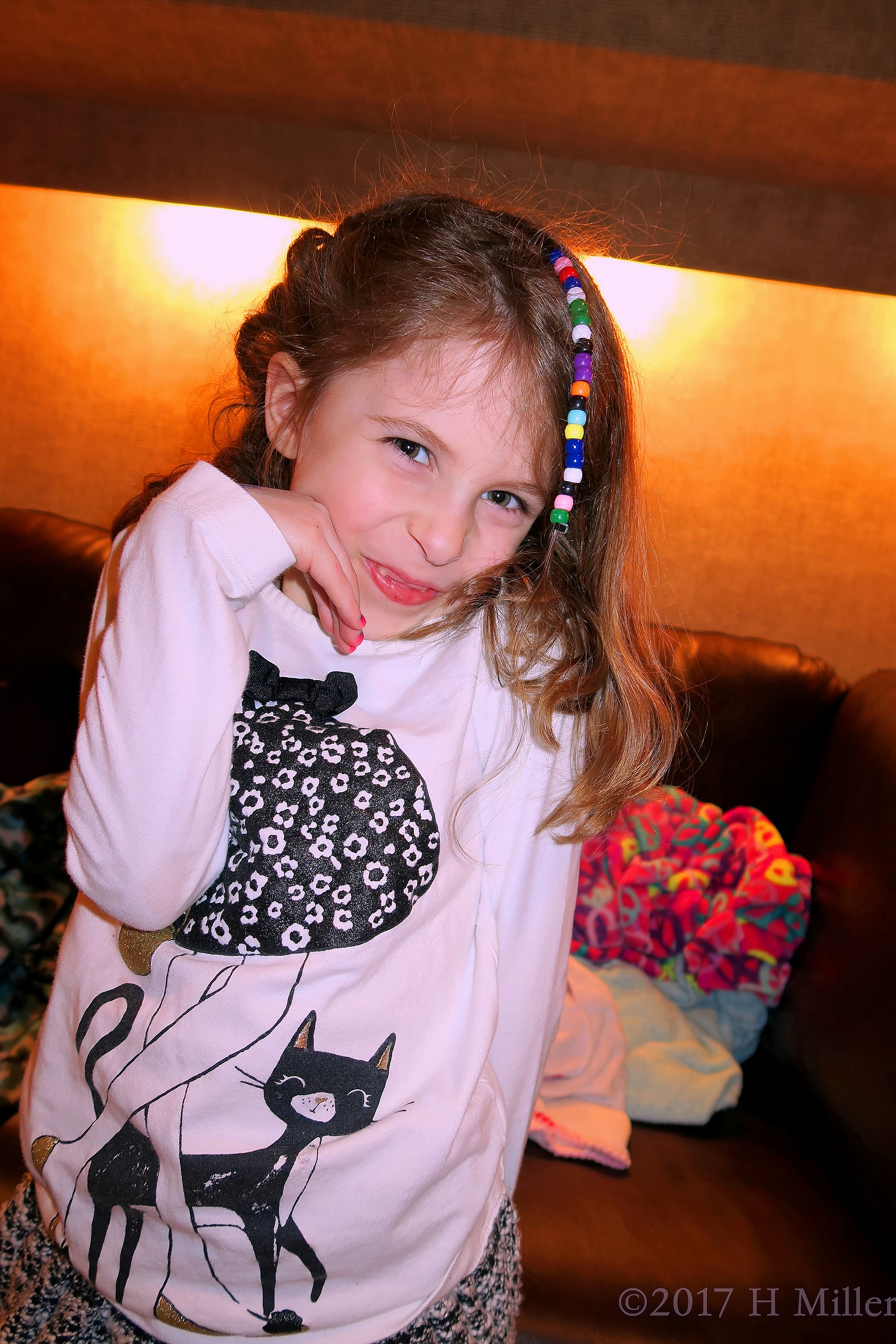 Smiling And Having Fun At The Kids Spa Party! Smiling And Having Fun At The Kids Spa Party!