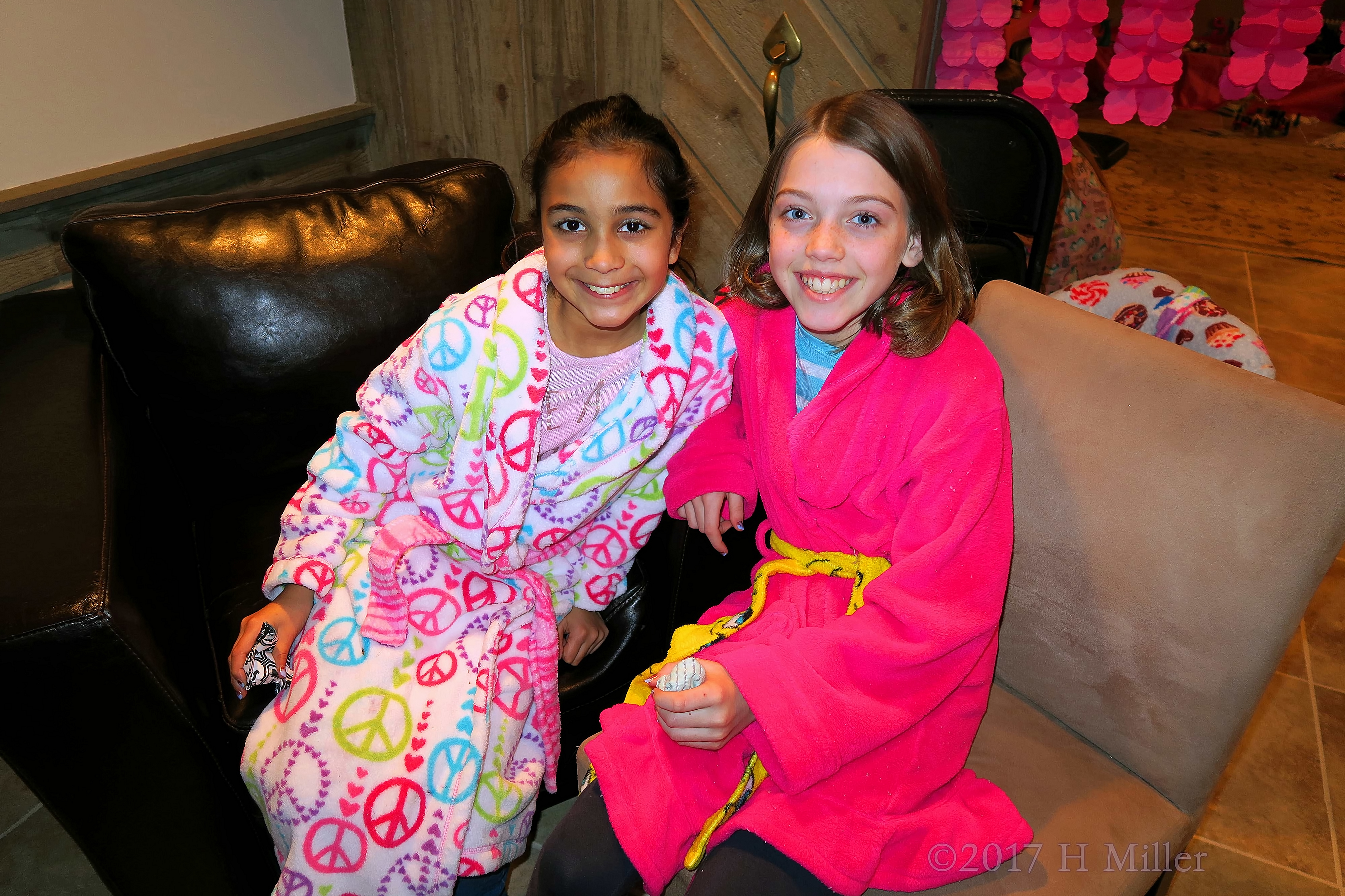 Smiling Together At The Kids Party. Smiling Together At The Kids Party.