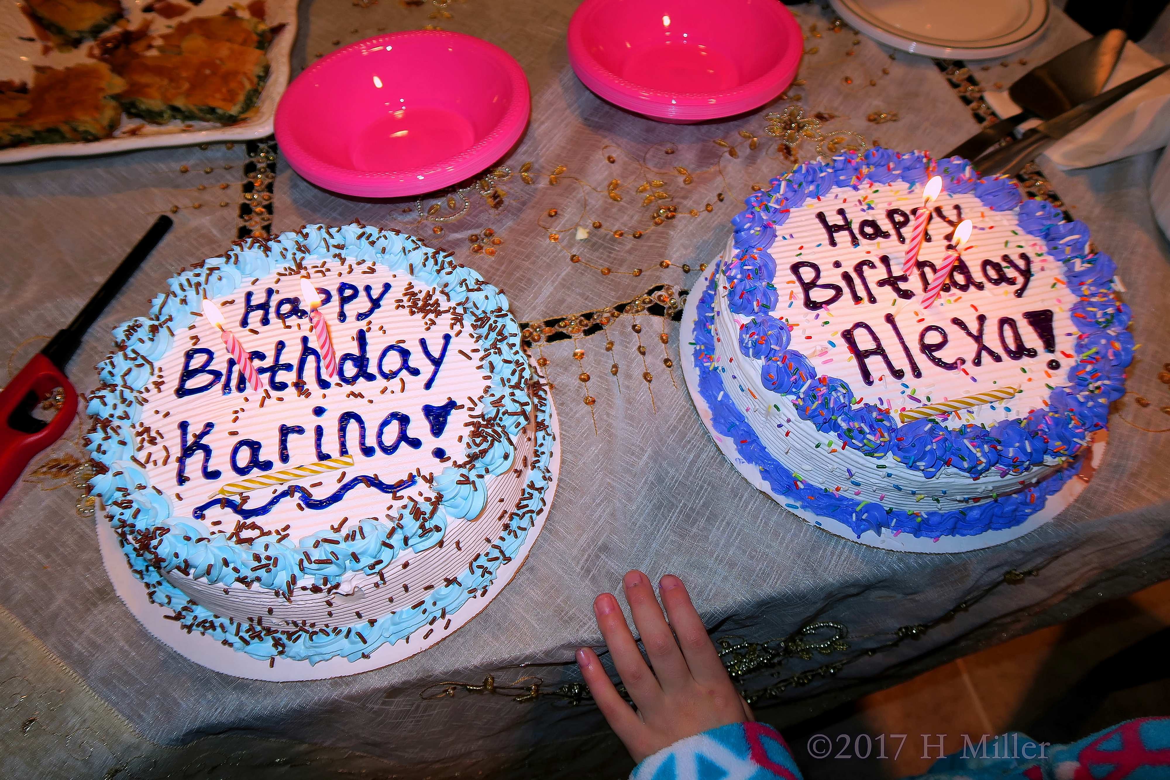 The Two Kids Spa Birthday Cakes Together. Happy Birthday, Alexa And Karina! The Two Kids Spa Birthday Cakes Together. Happy Birthday, Alexa And Karina!