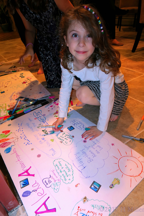 Smiling While Designing The Kids Spa Birthday Card. Smiling While Designing The Kids Spa Birthday Card.