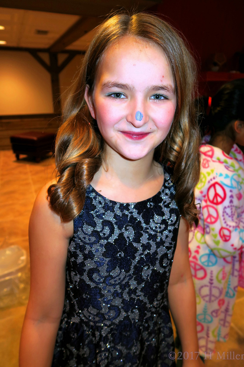 Smiling With Kids Spa Birthday Cake Frosting On Her Nose! Smiling With Kids Spa Birthday Cake Frosting On Her Nose!