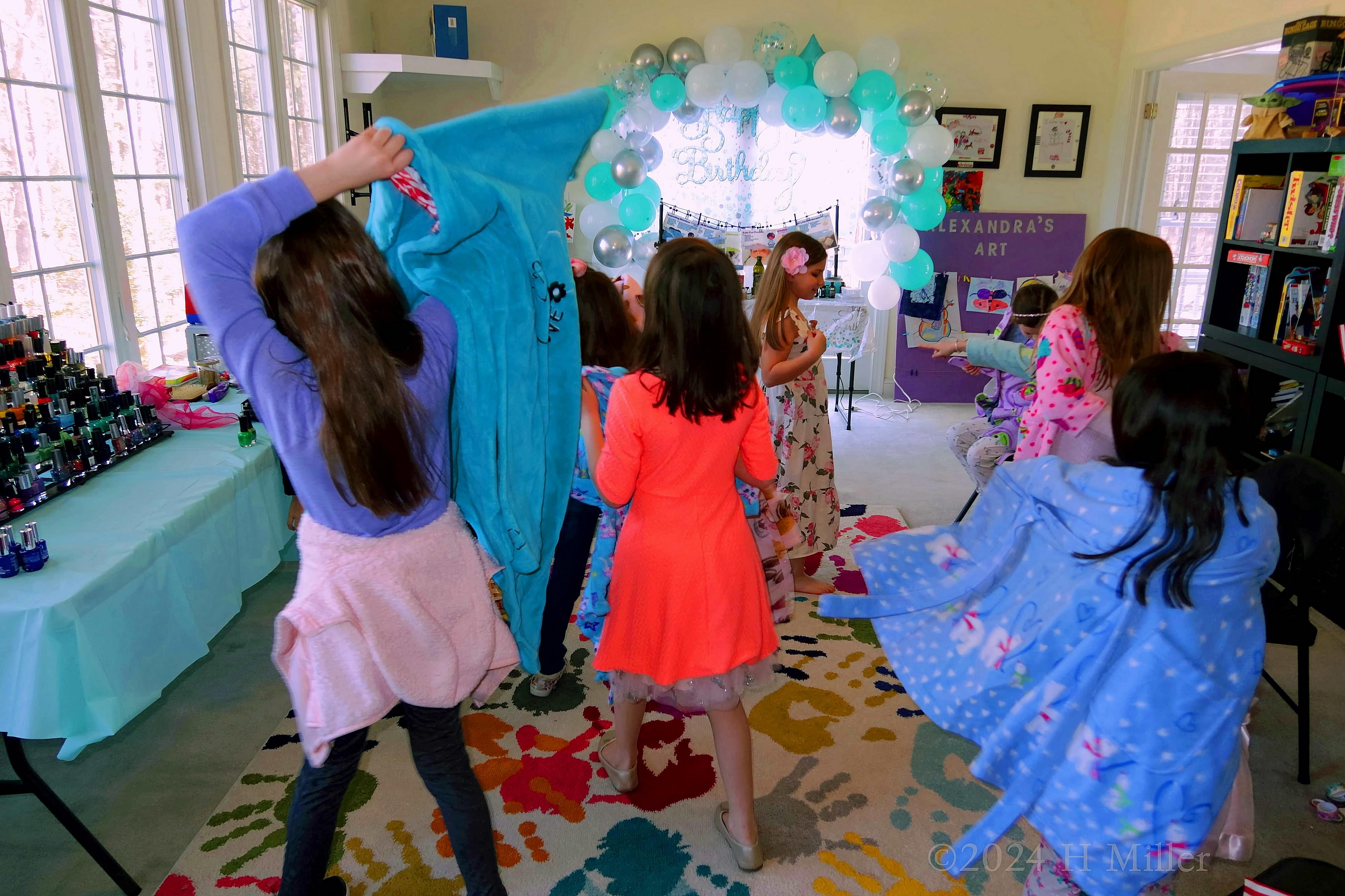 Alexandra's 8th Spa Birthday Party For Girls Alexandra's 8th Spa Birthday Party For Girls