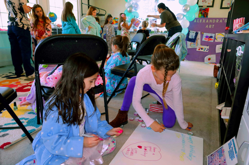 Alexandra's 8th Spa Birthday Party For Girls