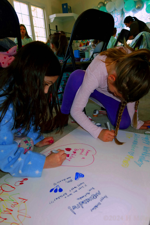 Alexandra's 8th Spa Birthday Party For Girls Alexandra's 8th Spa Birthday Party For Girls