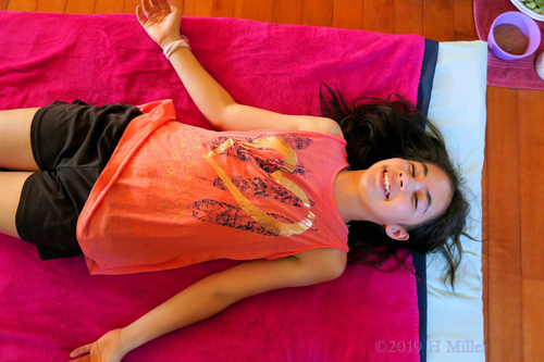 It's Time For The Birthday Girl To Have Her Kids Facial! It's Time For The Birthday Girl To Have Her Kids Facial!