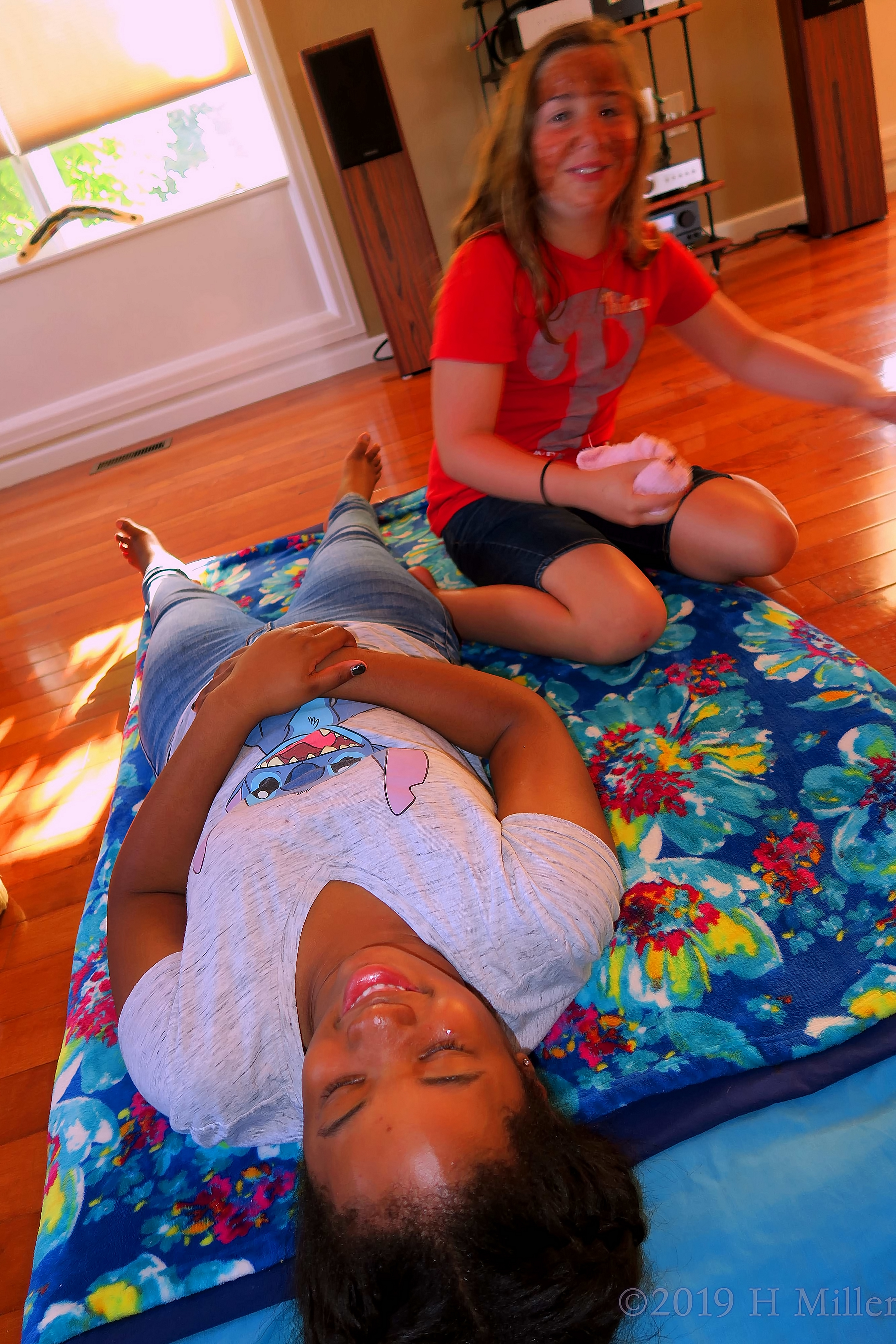 Having Fun At The Girls Facial Area! Having Fun At The Girls Facial Area!