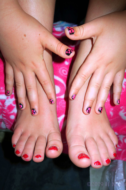 Look At My Amazingly Done Girls Mani And Pedi! Look At My Amazingly Done Girls Mani And Pedi!