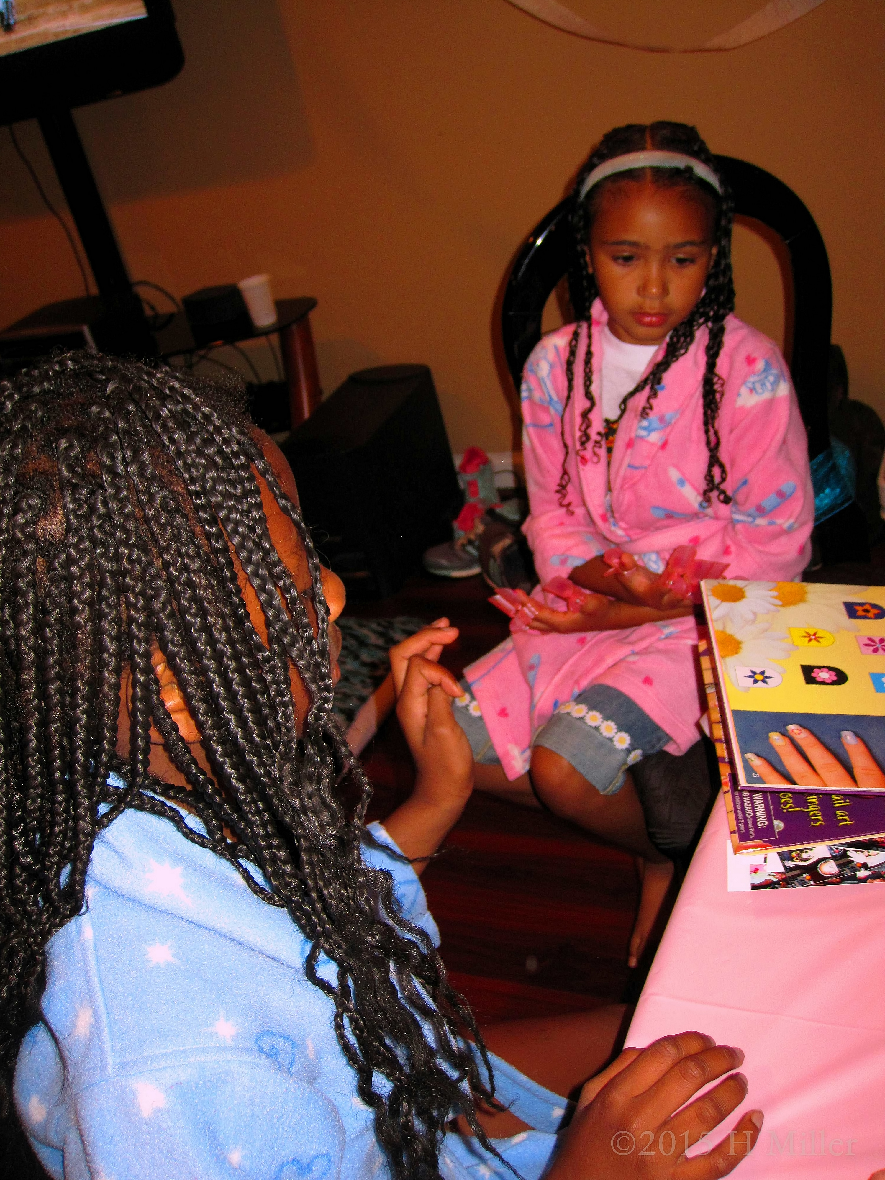 Deciding What To Get On Her Nails. Deciding What To Get On Her Nails.