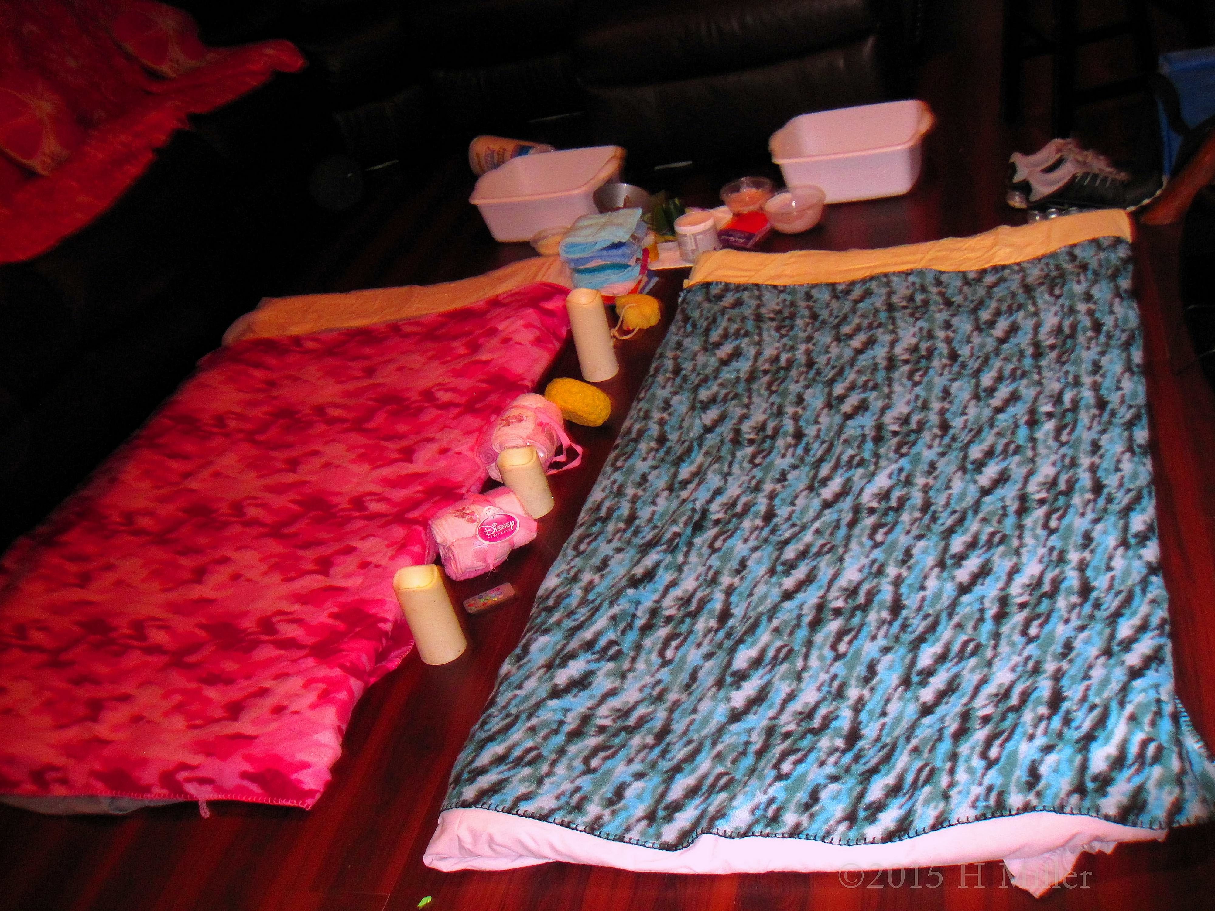 Kids Facials Area Set Up. Kids Facials Area Set Up.