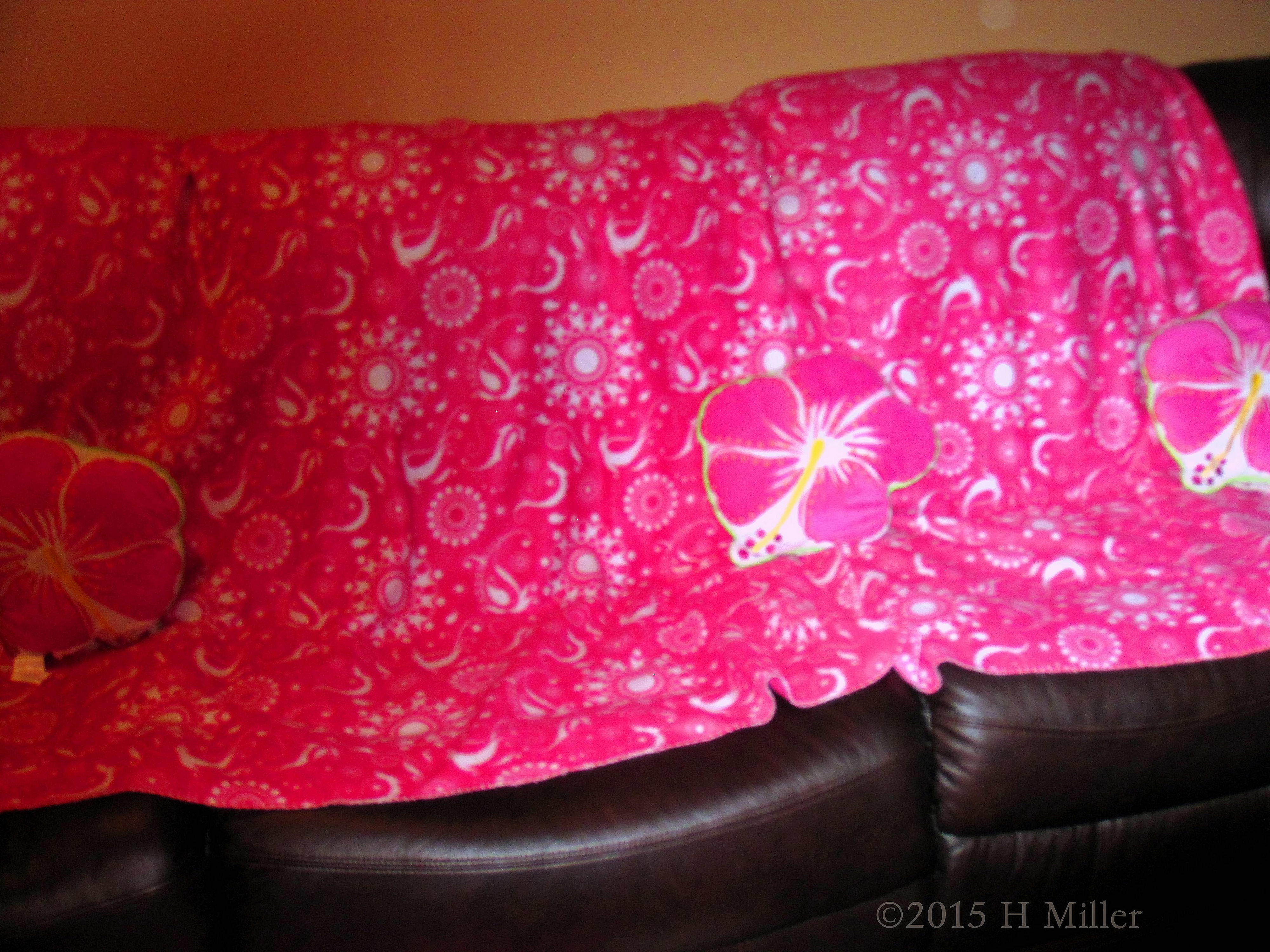 The Den Transformed Into A Home Spa. The Den Transformed Into A Home Spa.