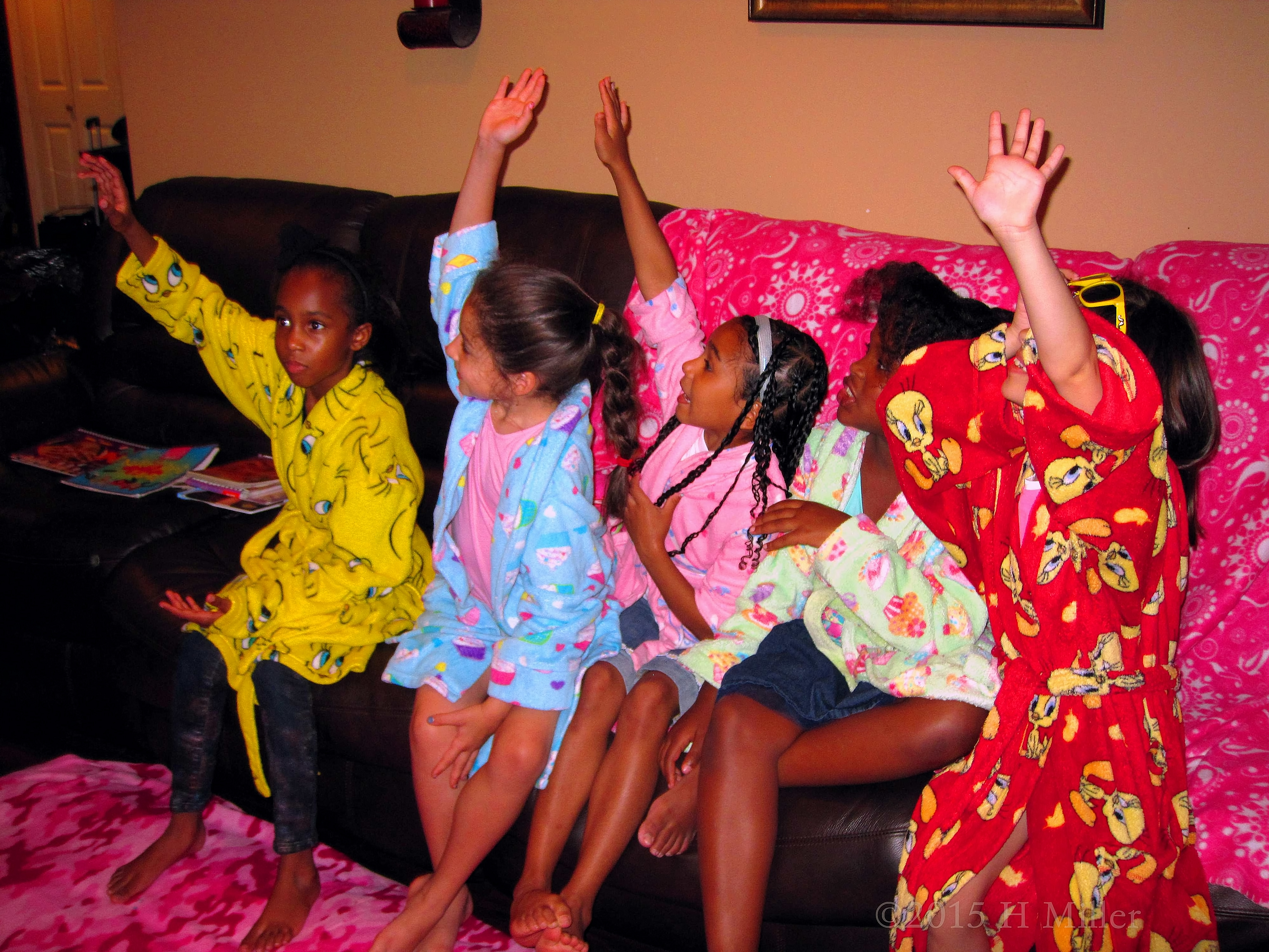 The Girls Deciding What They'll Do First. The Girls Deciding What They'll Do First.