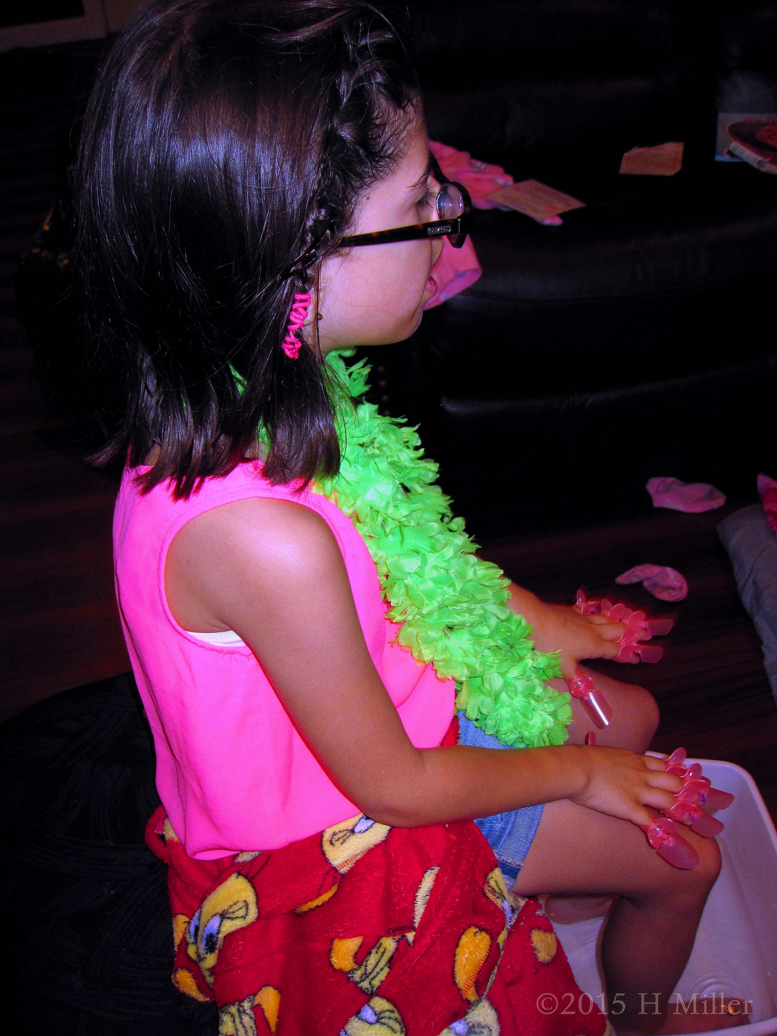 Relaxing With A Nice Warm Foot Soak. Relaxing With A Nice Warm Foot Soak.