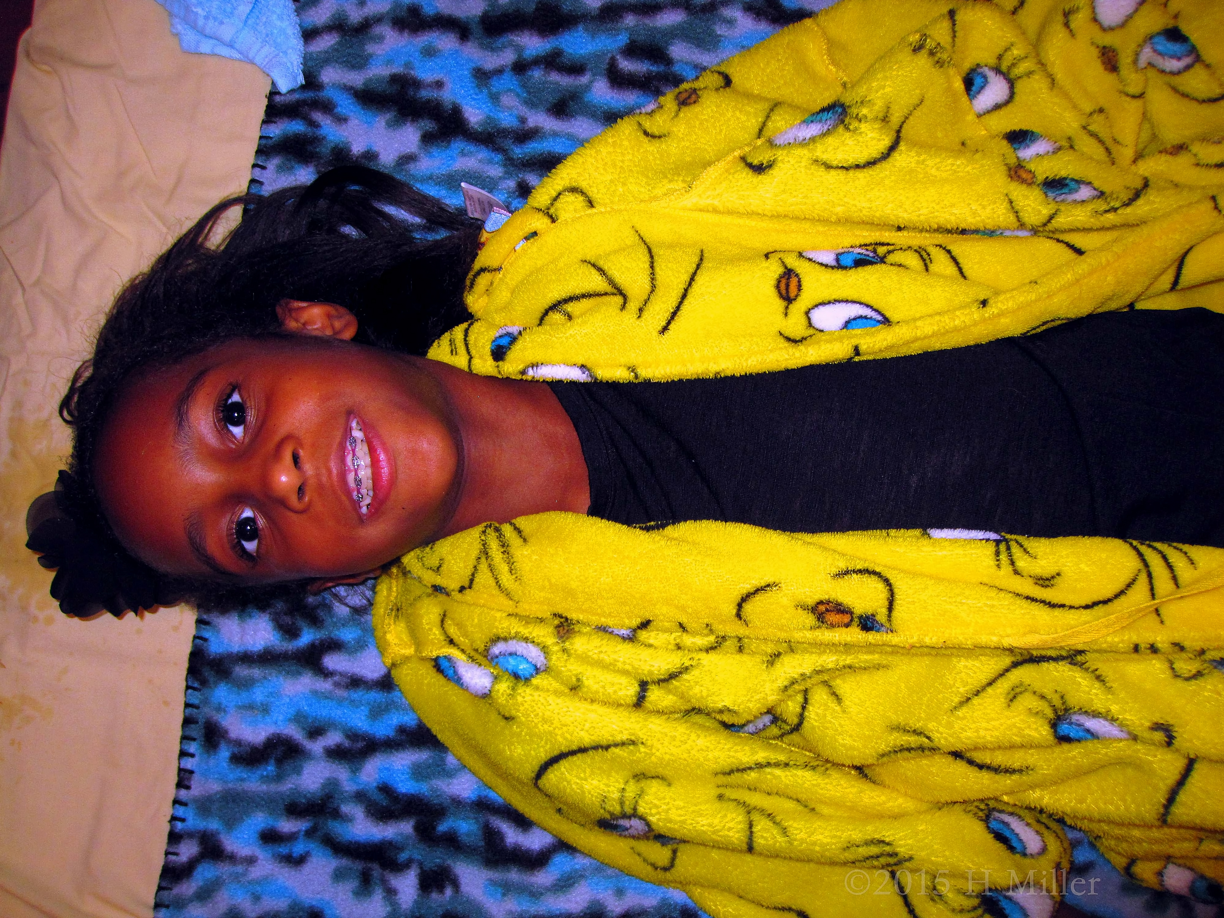 Smiling Before The Facial. Smiling Before The Facial.