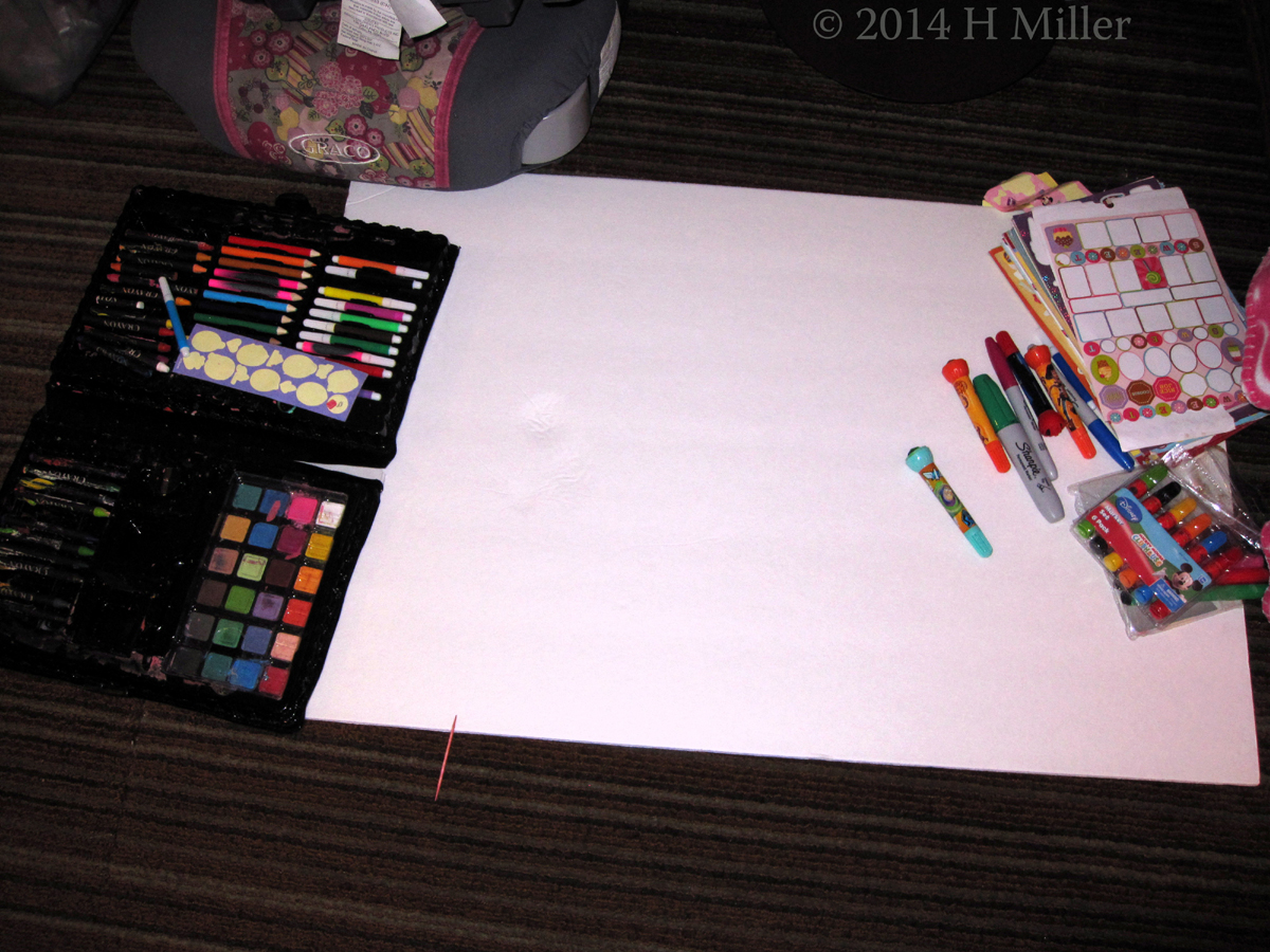 Kids Spa Party Card Craft Kids Spa Party Card Craft