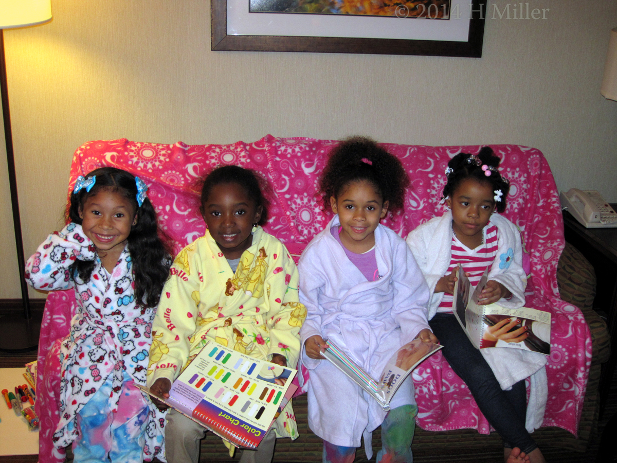 Kids Spa Party Hotel Sleepover Group Pic Kids Spa Party Hotel Sleepover Group Pic