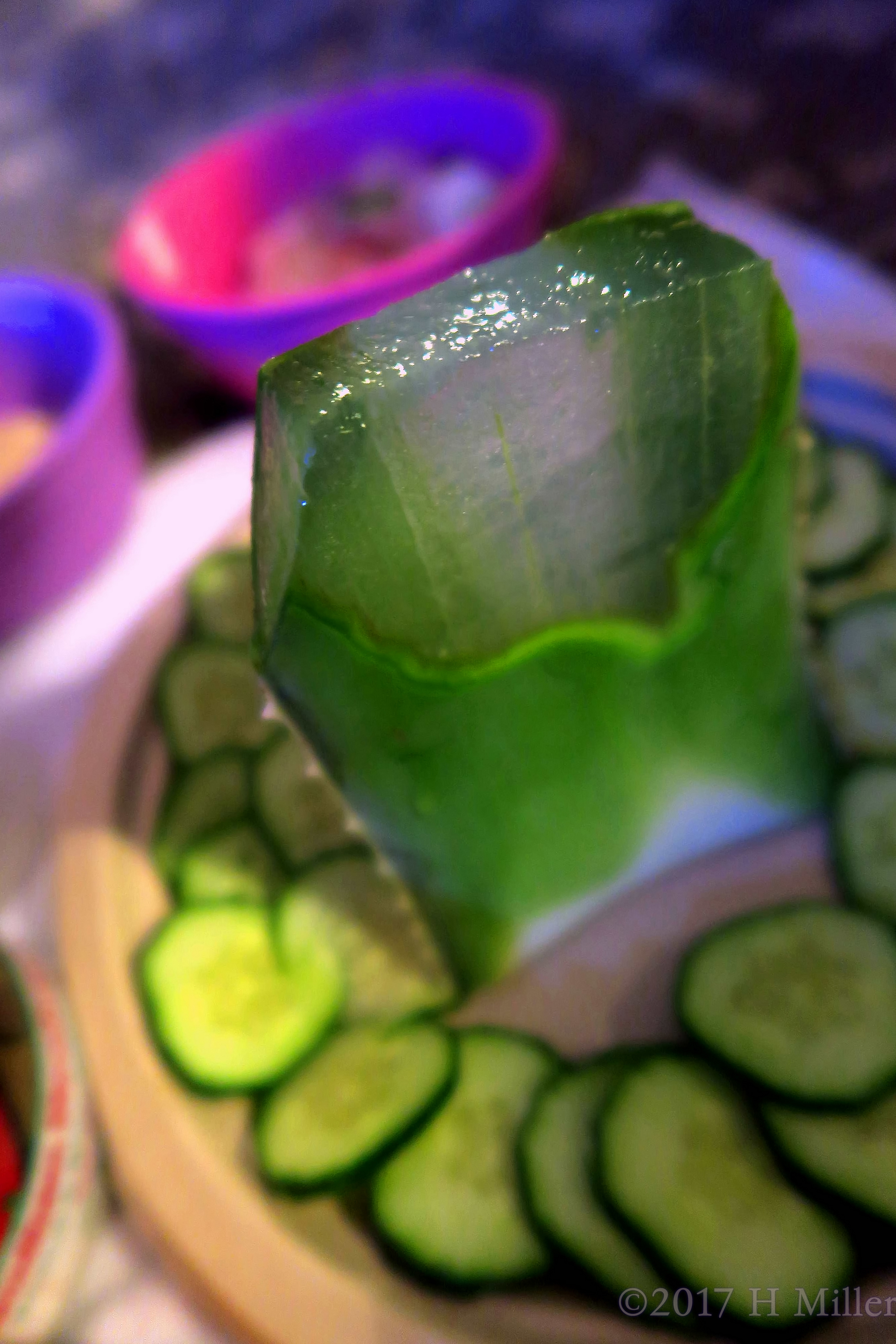 A Close Up View Of The Kids Facials Supplies. A Close Up View Of The Kids Facials Supplies.