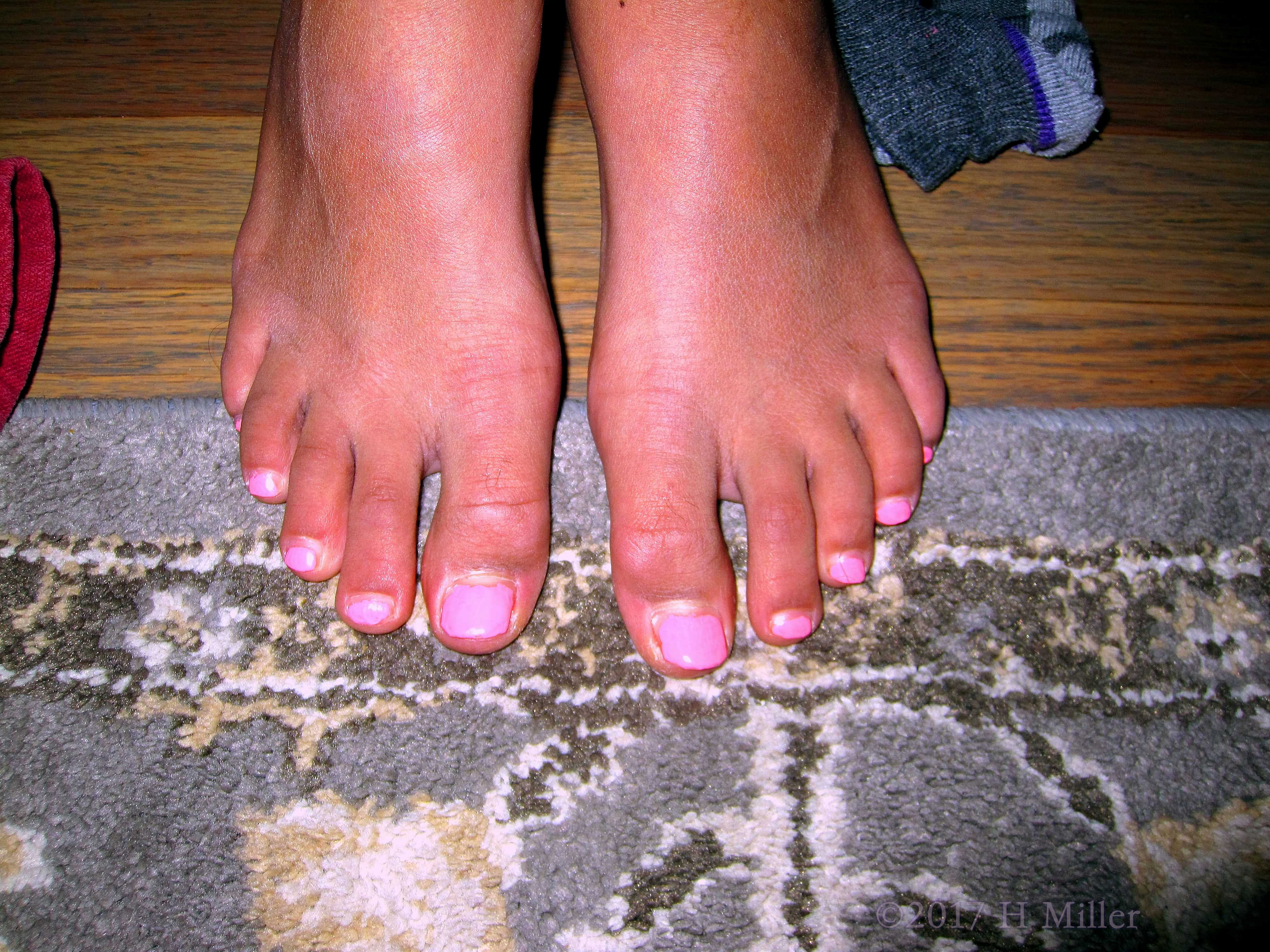 Pretty Pink Kids Pedi! 