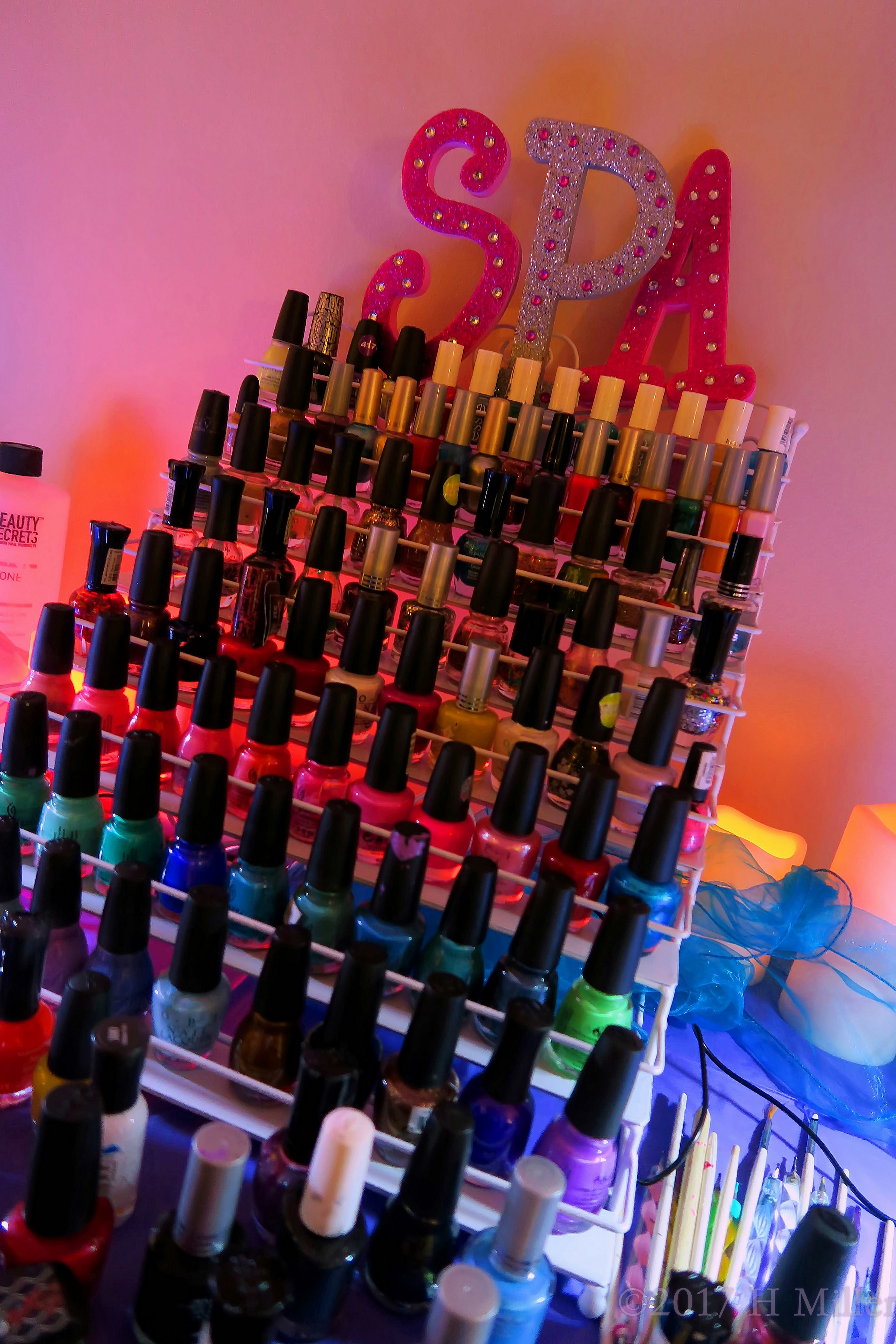 The Kids Nail Spa Has Sooo Many Colors! 