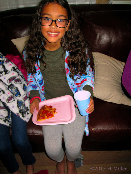 Smiling During Yummy Pizza! Smiling During Yummy Pizza!