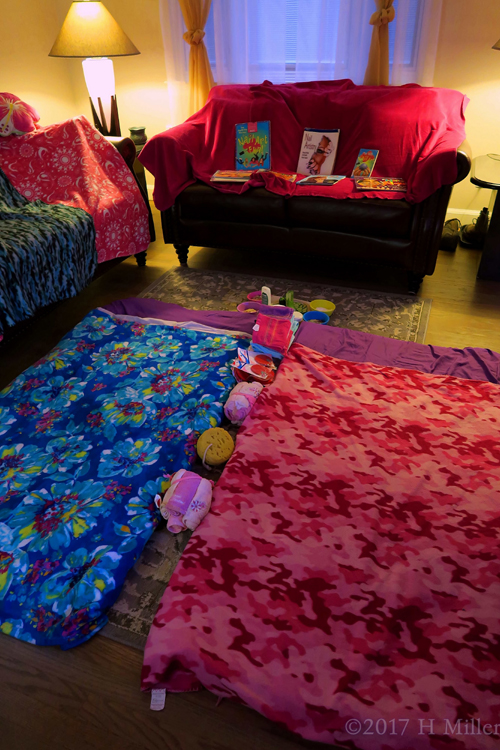 The Kids Spa Facials And Massage Area. The Kids Spa Facials And Massage Area.