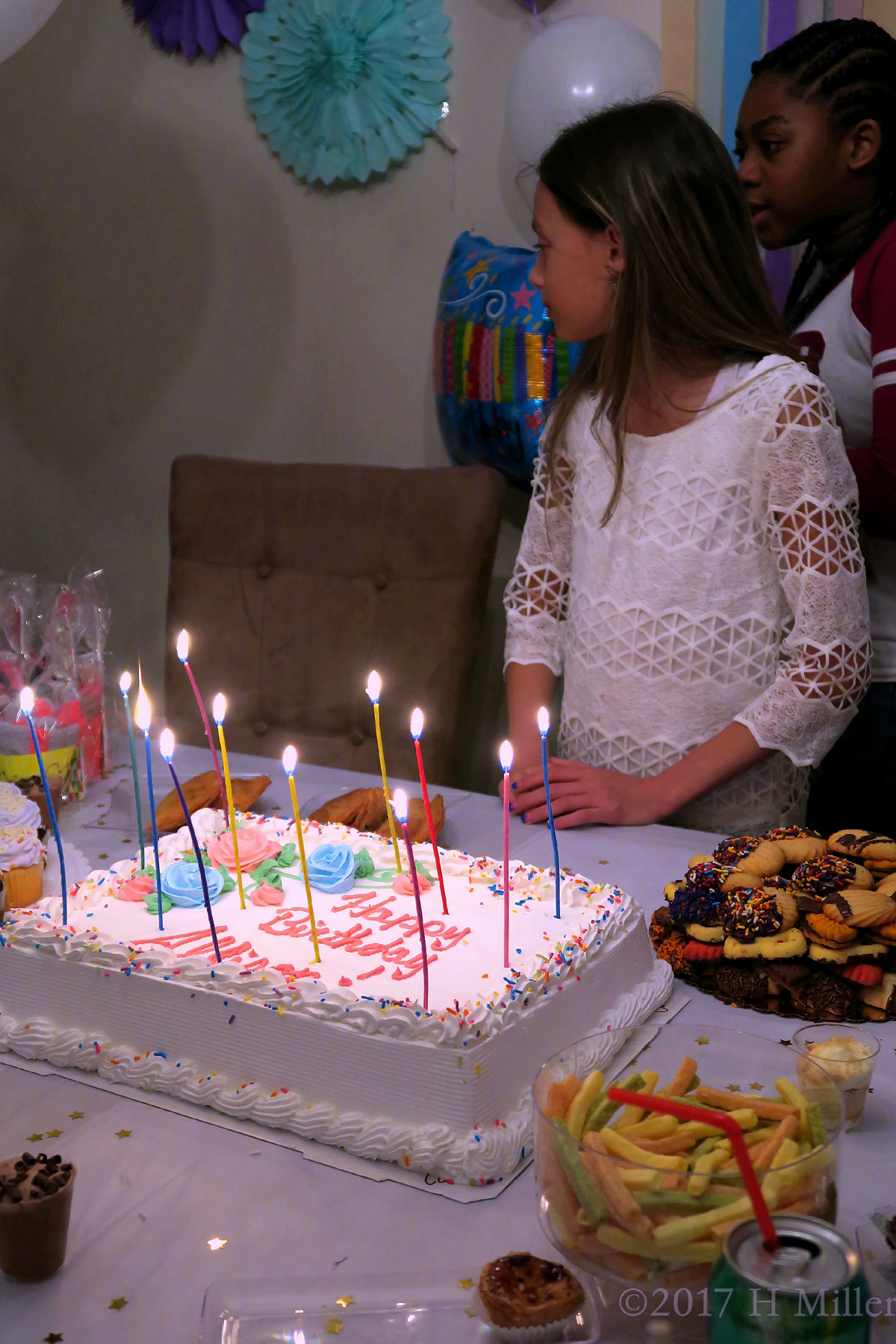 After The Kids Spa Treatments Comes The Cake! 