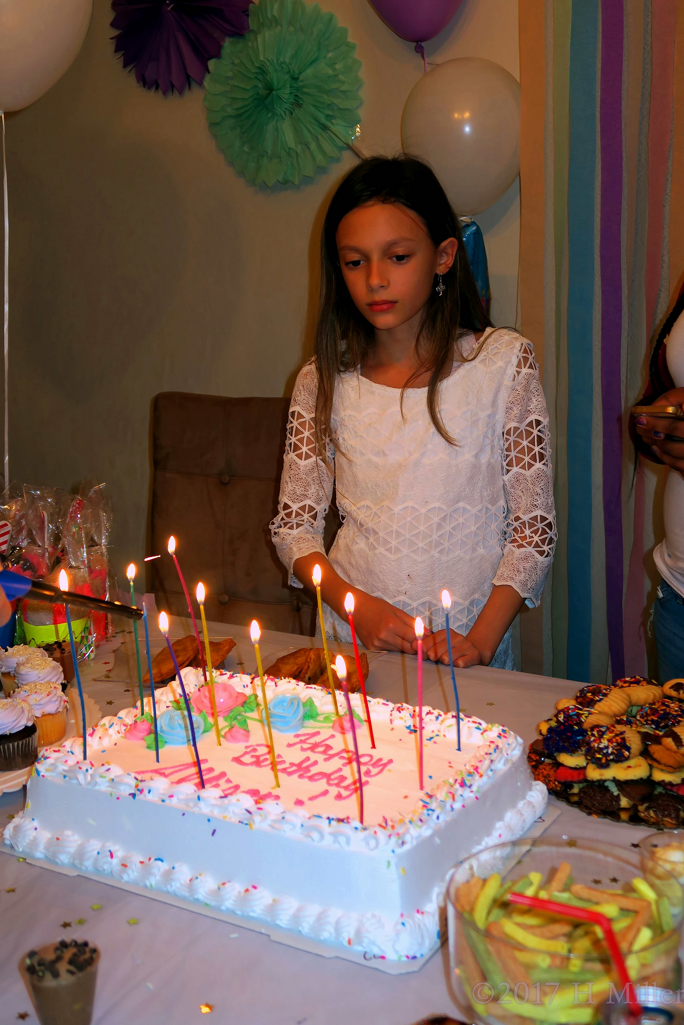 Allison Loves Her Cool Birthday Cake! 