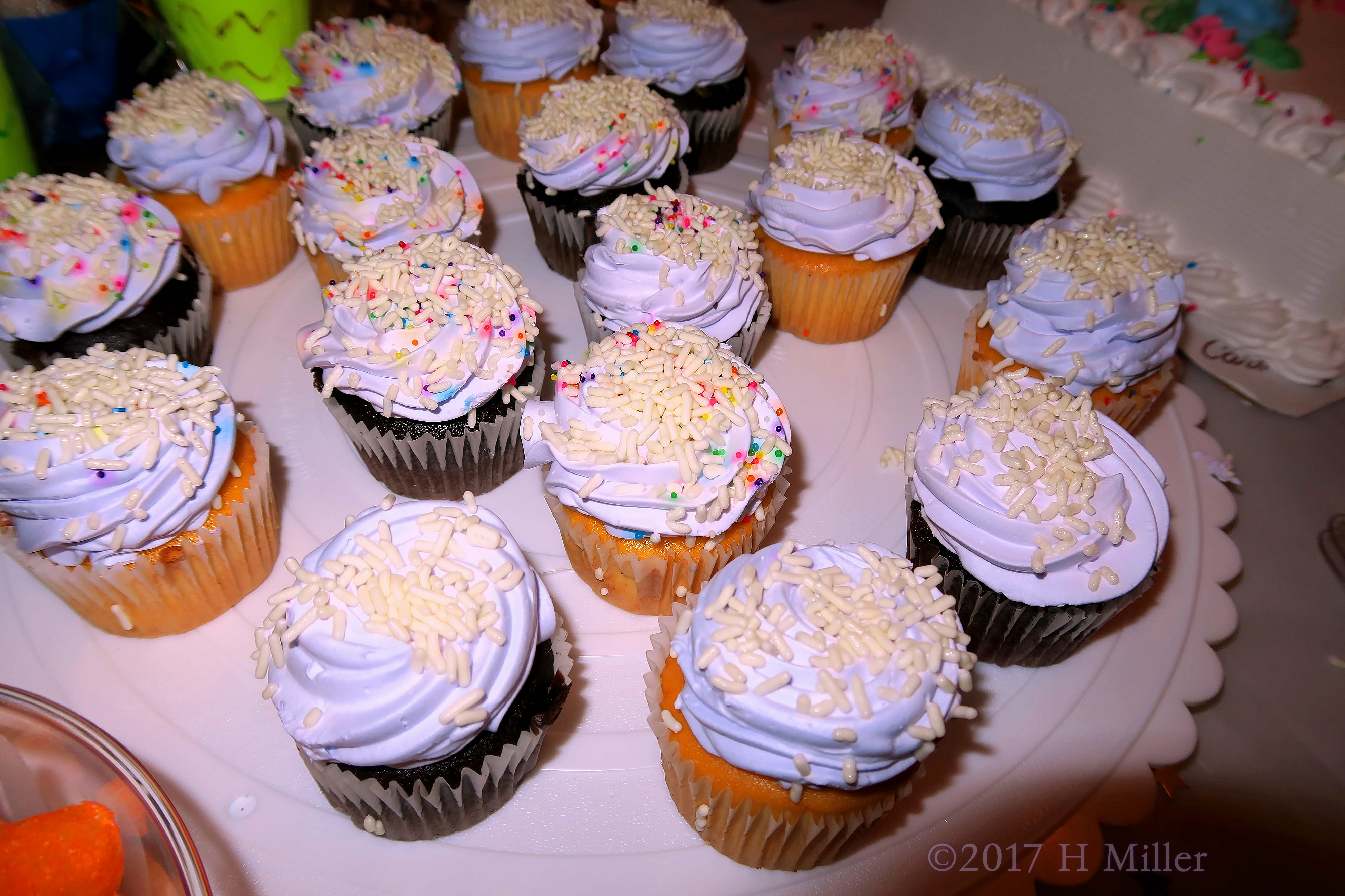 Awesome Cupcakes At The Spa Party For Girls! 