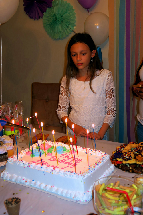 Allison Loves Her Cool Birthday Cake!