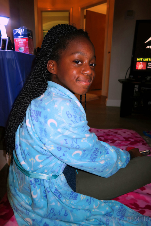 Smiling After Her Girls Facial! Smiling After Her Girls Facial!