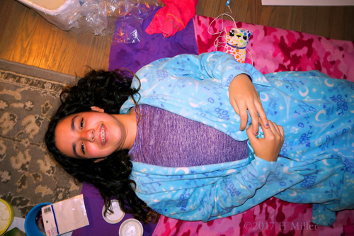 Smiling And Ready For Her Kids Facial! Smiling And Ready For Her Kids Facial!