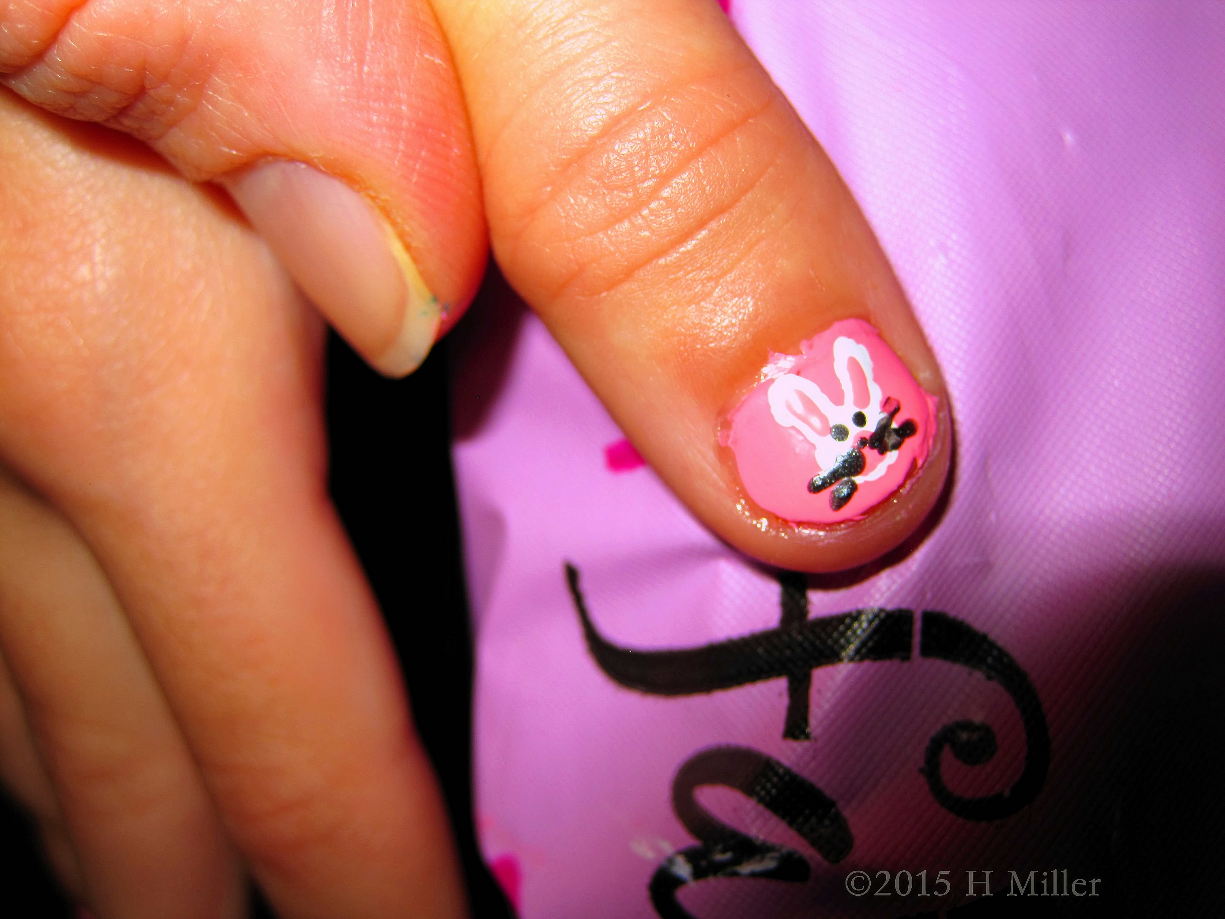 Bunny Rabbit Nail Art.Super Cool! Bunny Rabbit Nail Art.Super Cool!