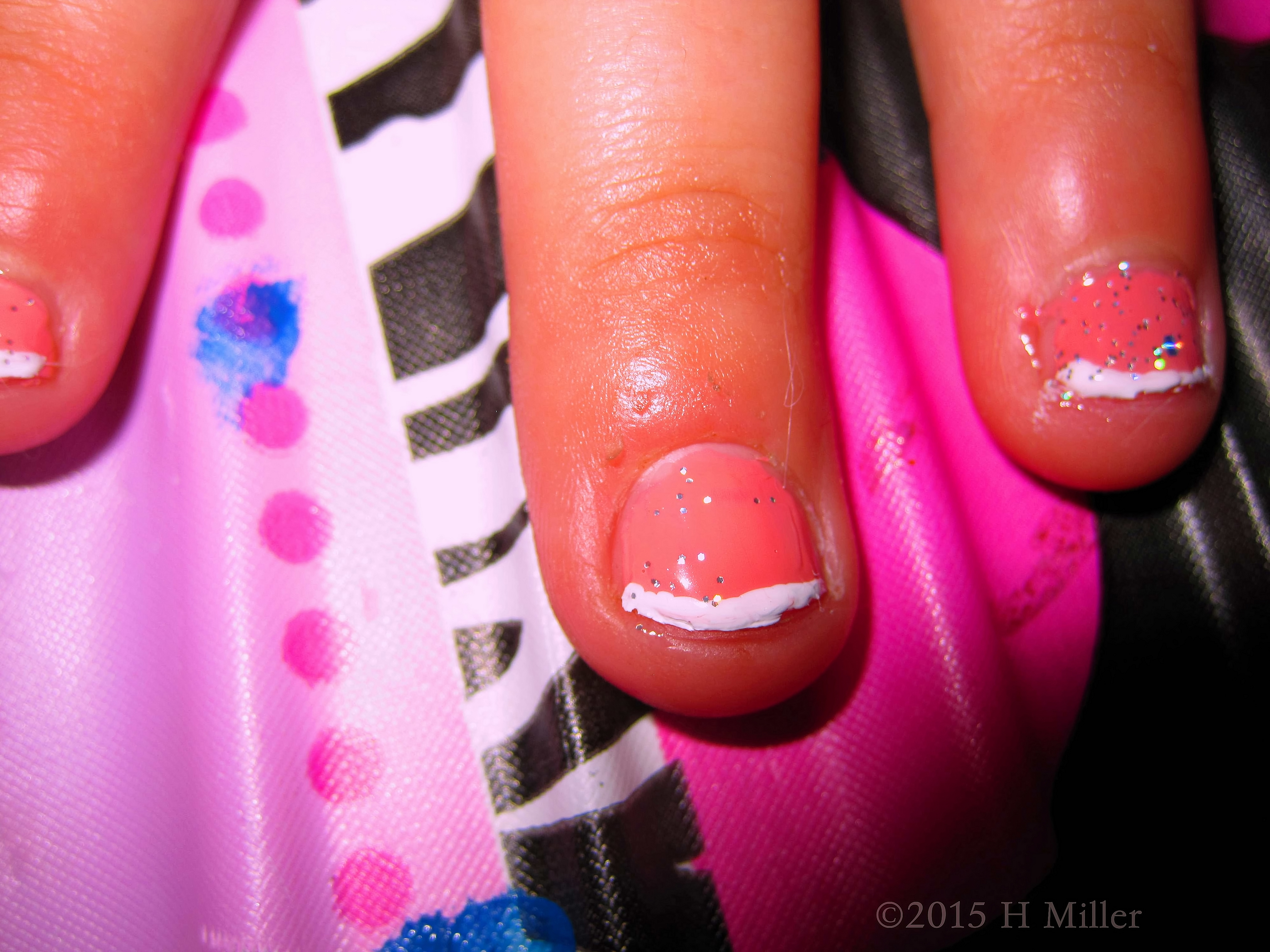 French Mani Close Up. French Mani Close Up.