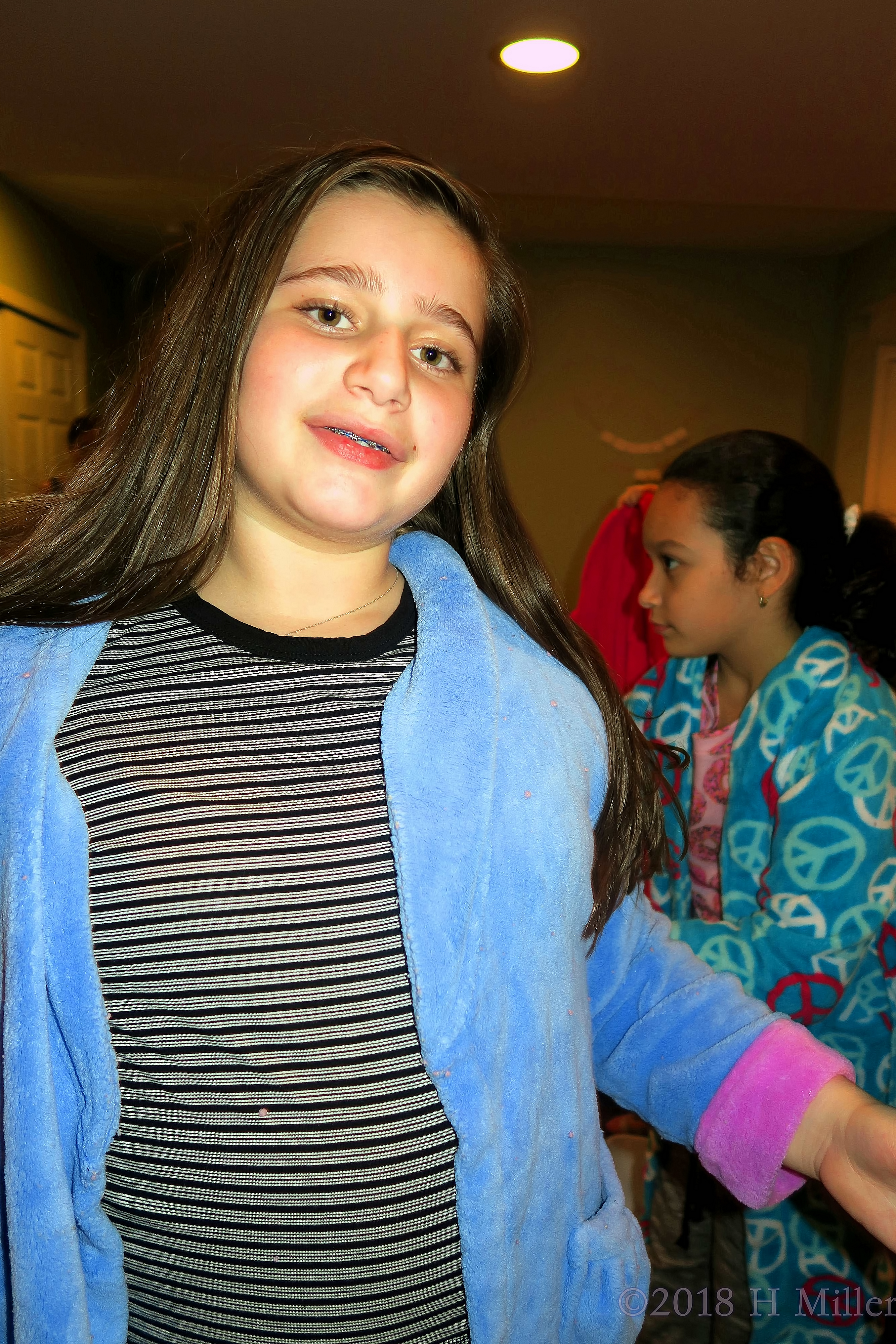 Birthday Girl Amanda In Her Spa Robe! Birthday Girl Amanda In Her Spa Robe!