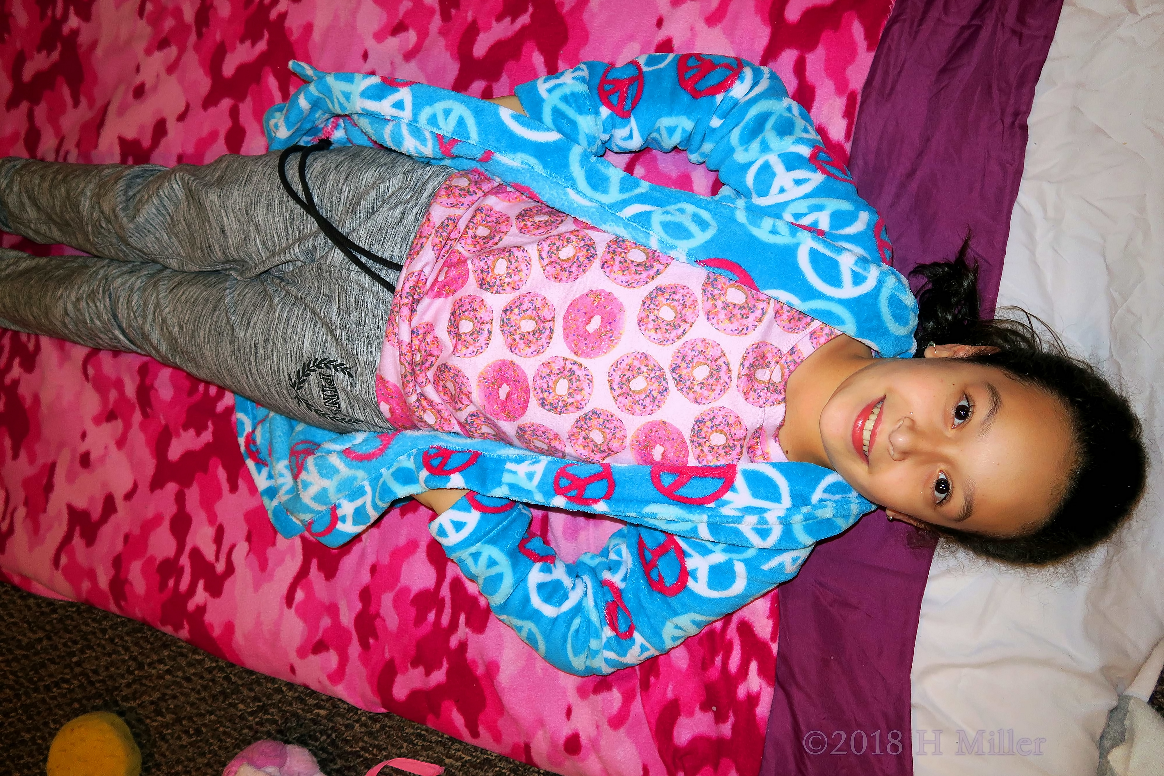 Excited For Her Kids Facial Activity! Excited For Her Kids Facial Activity!