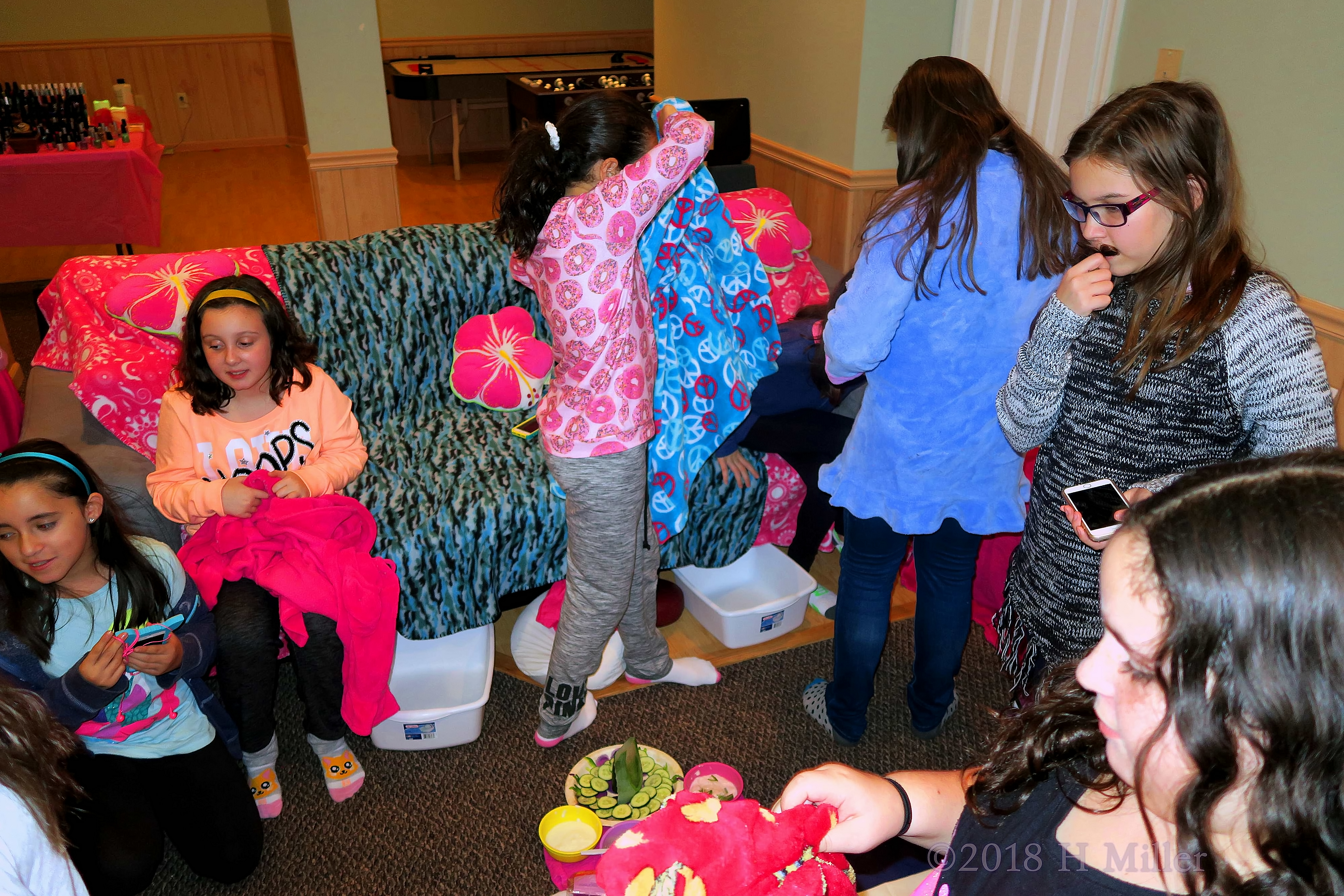 Time To Put On Their Respective Spa Robes! Time To Put On Their Respective Spa Robes!