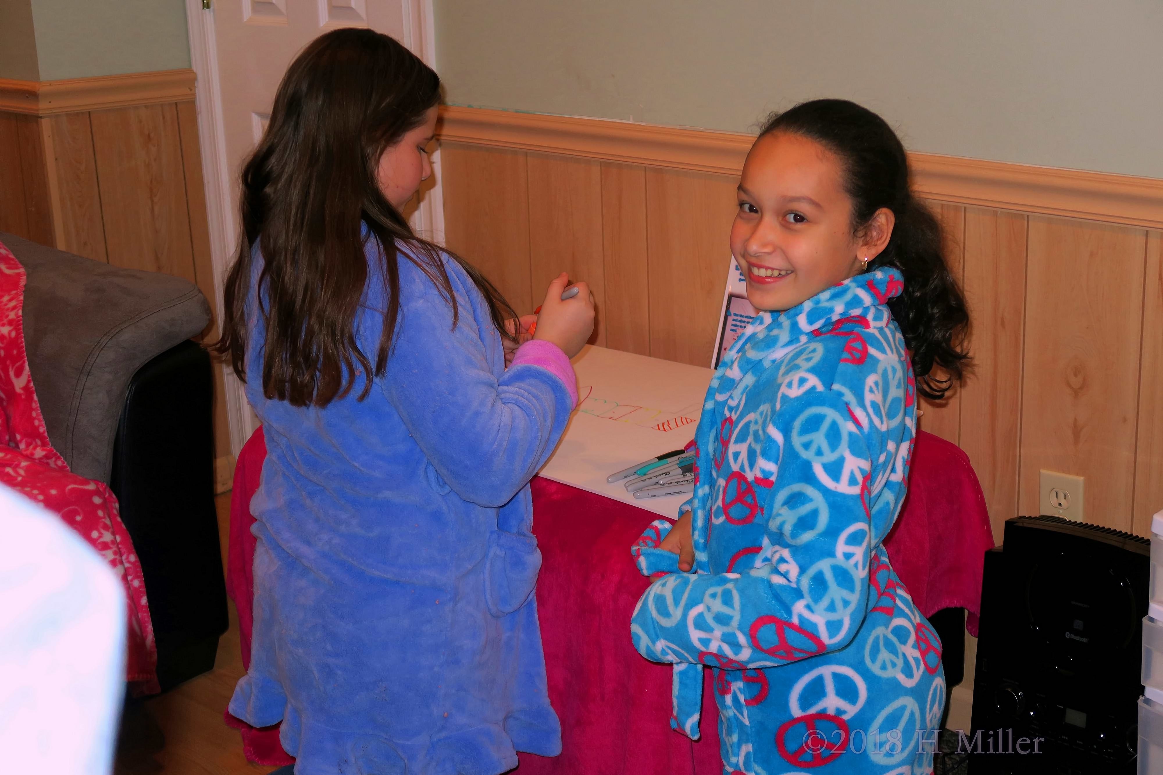 While Tying The Knot Of Her Spa Robe! While Tying The Knot Of Her Spa Robe!