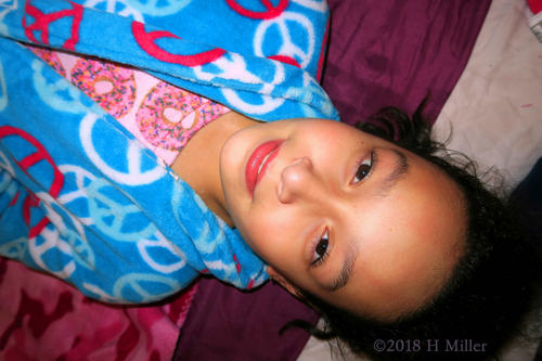 All Ready For Her Kids Facial! All Ready For Her Kids Facial!