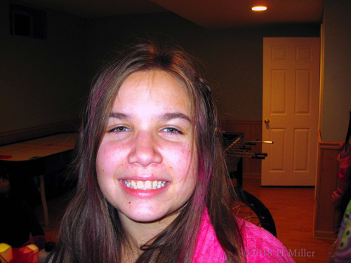 Smiling Big After Such A Cool Hairstyle! Smiling Big After Such A Cool Hairstyle!