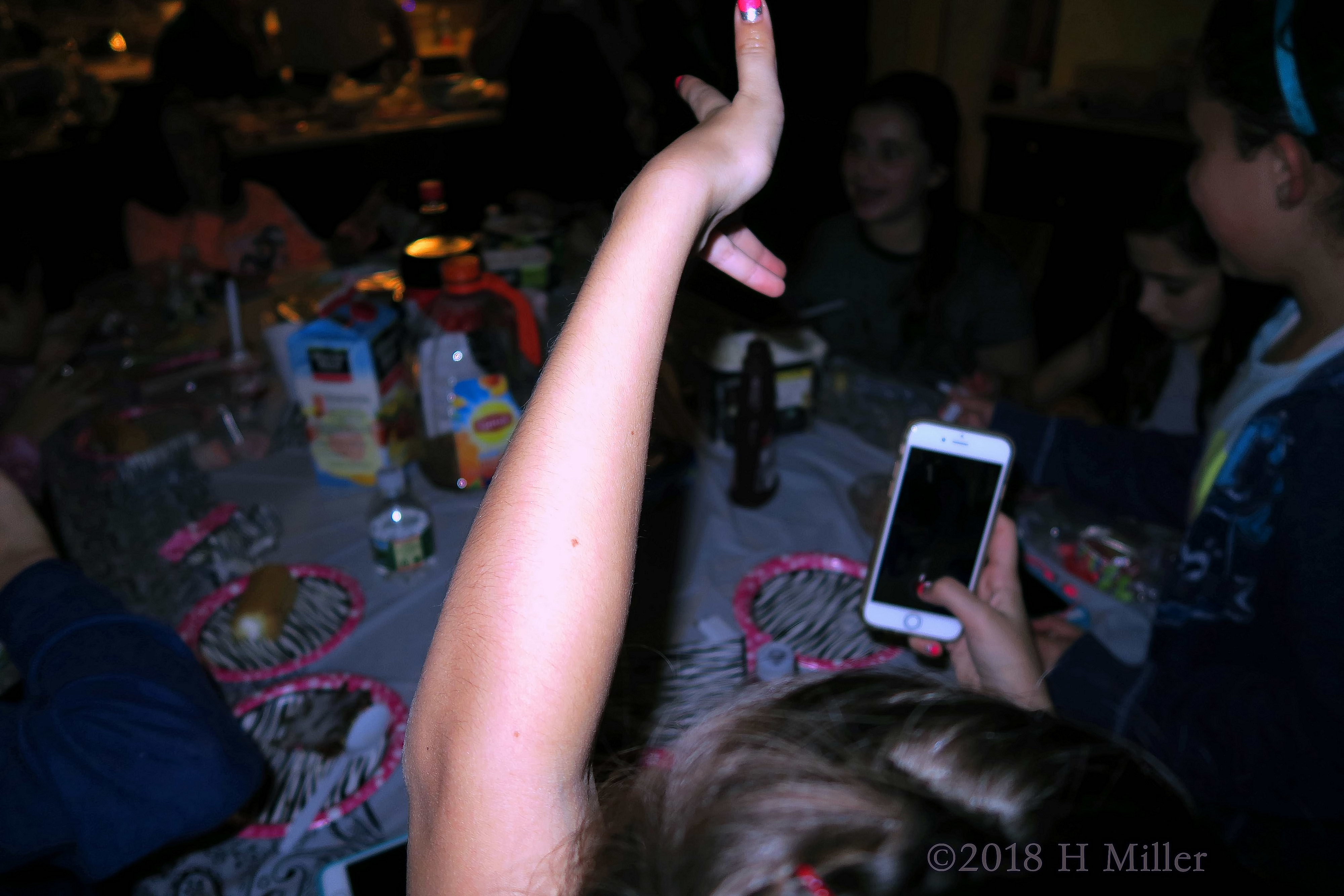 A Dim Lit Shot From The Birthday Cake Table! A Dim Lit Shot From The Birthday Cake Table!