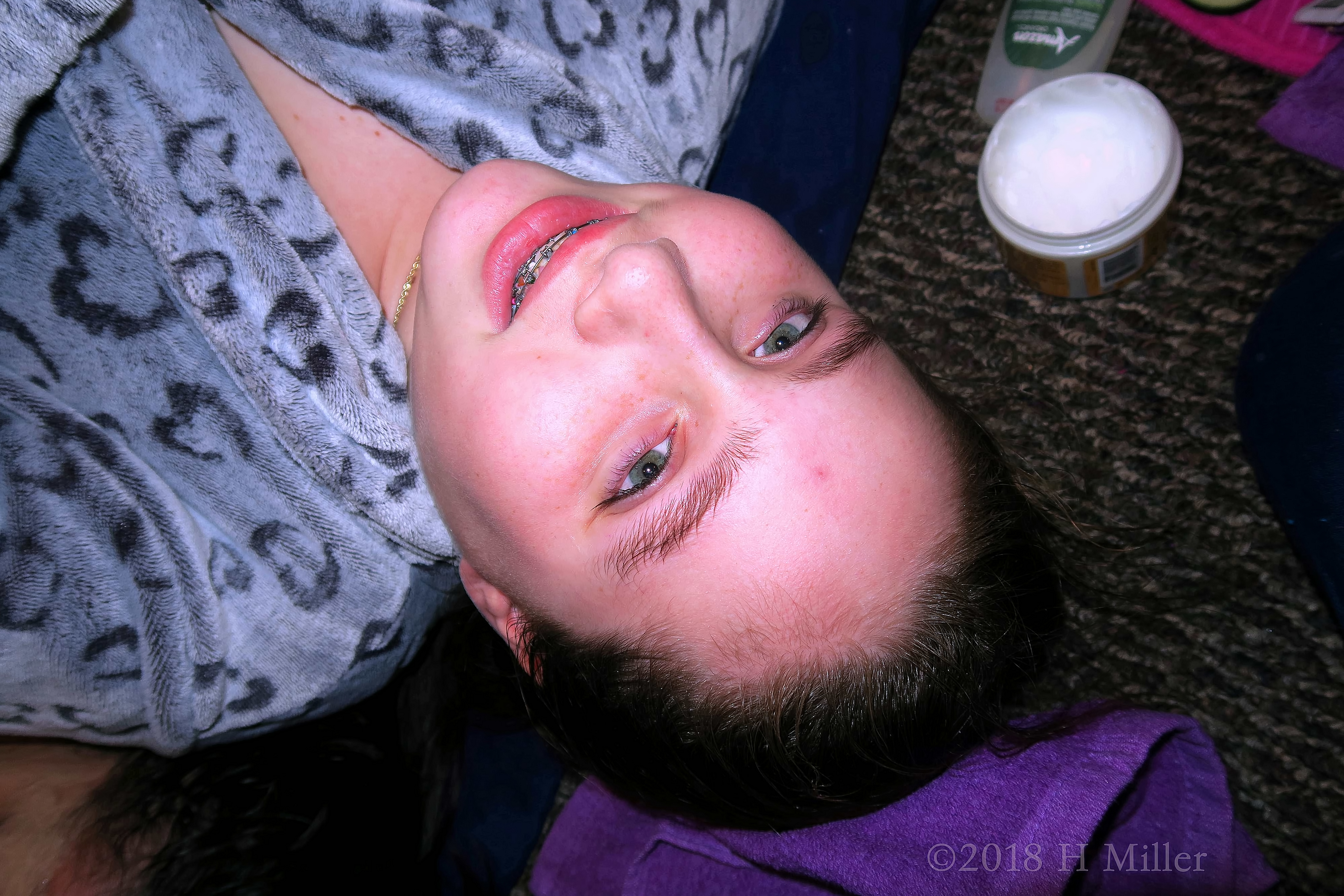 Glowing Face After Kids Facial Activity! Glowing Face After Kids Facial Activity!