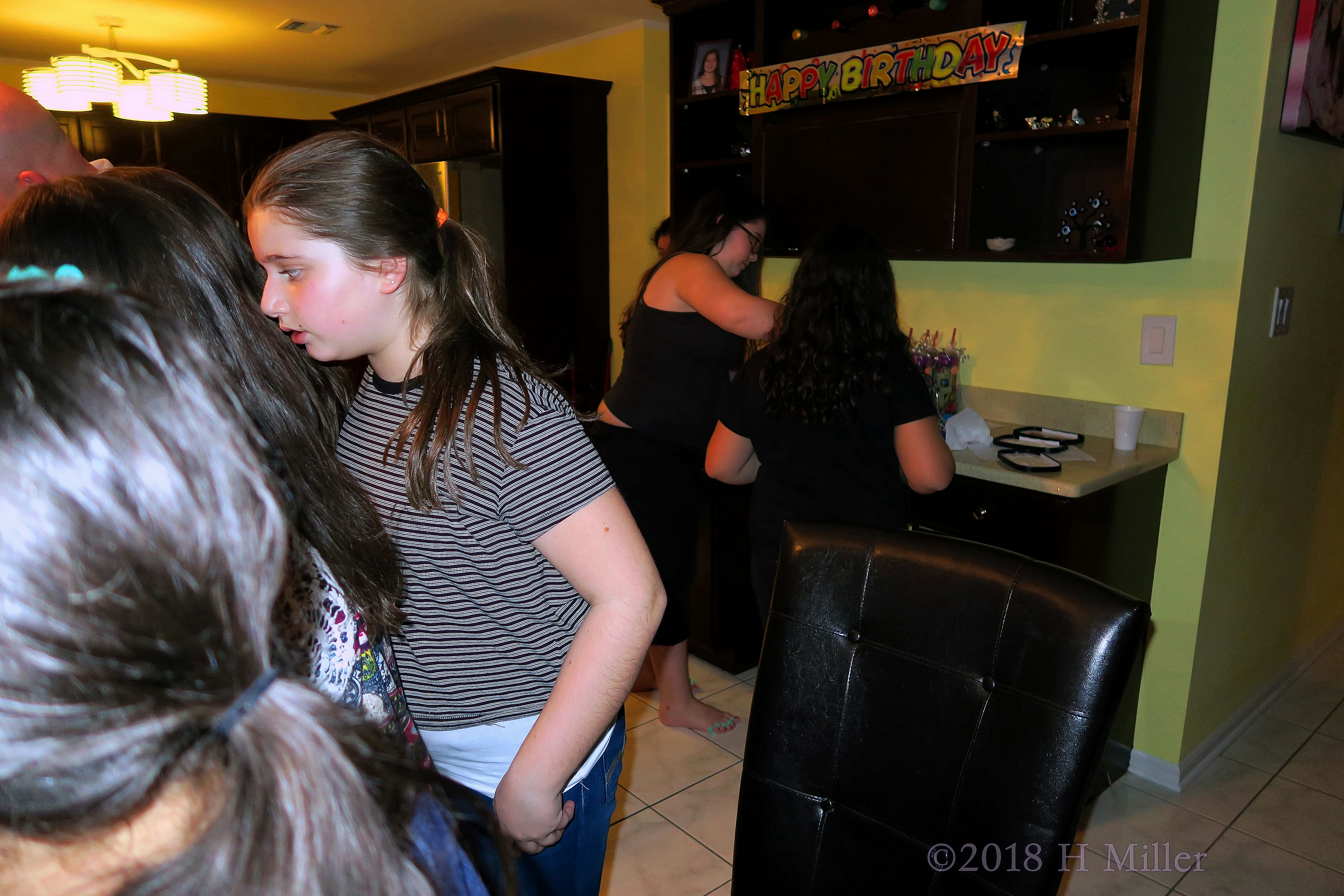 The Girls Busy In Activities At Amanda's Spa Birthday Party! The Girls Busy In Activities At Amanda's Spa Birthday Party!