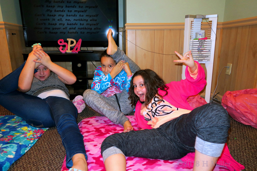 The Girls Act Freakingly Silly And Pose For The Camera! The Girls Act Freakingly Silly And Pose For The Camera!