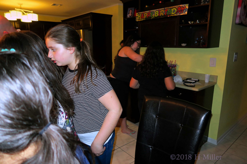 The Girls Busy In Activities At Amanda's Spa Birthday Party! The Girls Busy In Activities At Amanda's Spa Birthday Party!