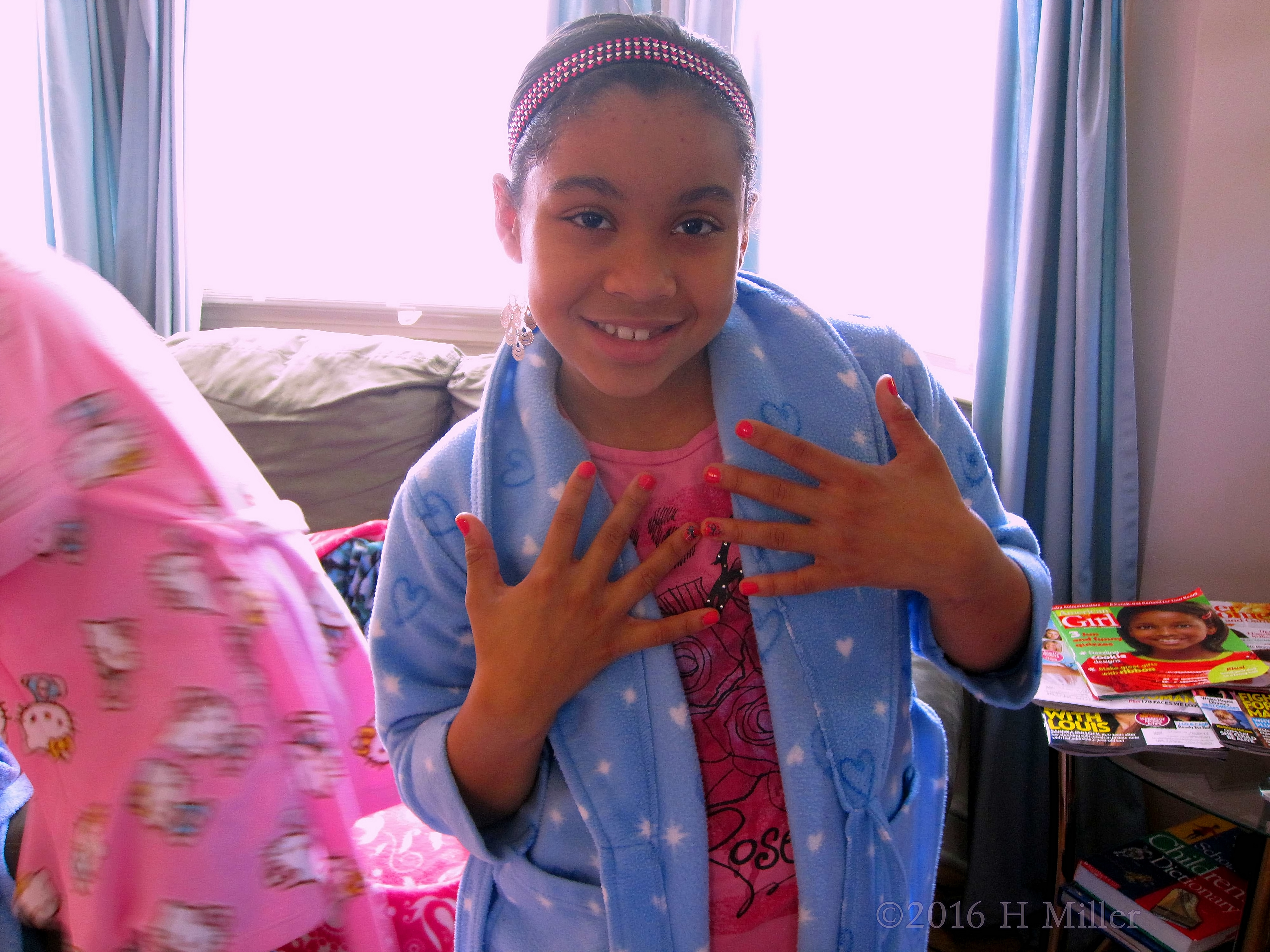 Cute Pink Girls Home Spa Mini Mani Cute Pink Girls Home Spa Mini Mani