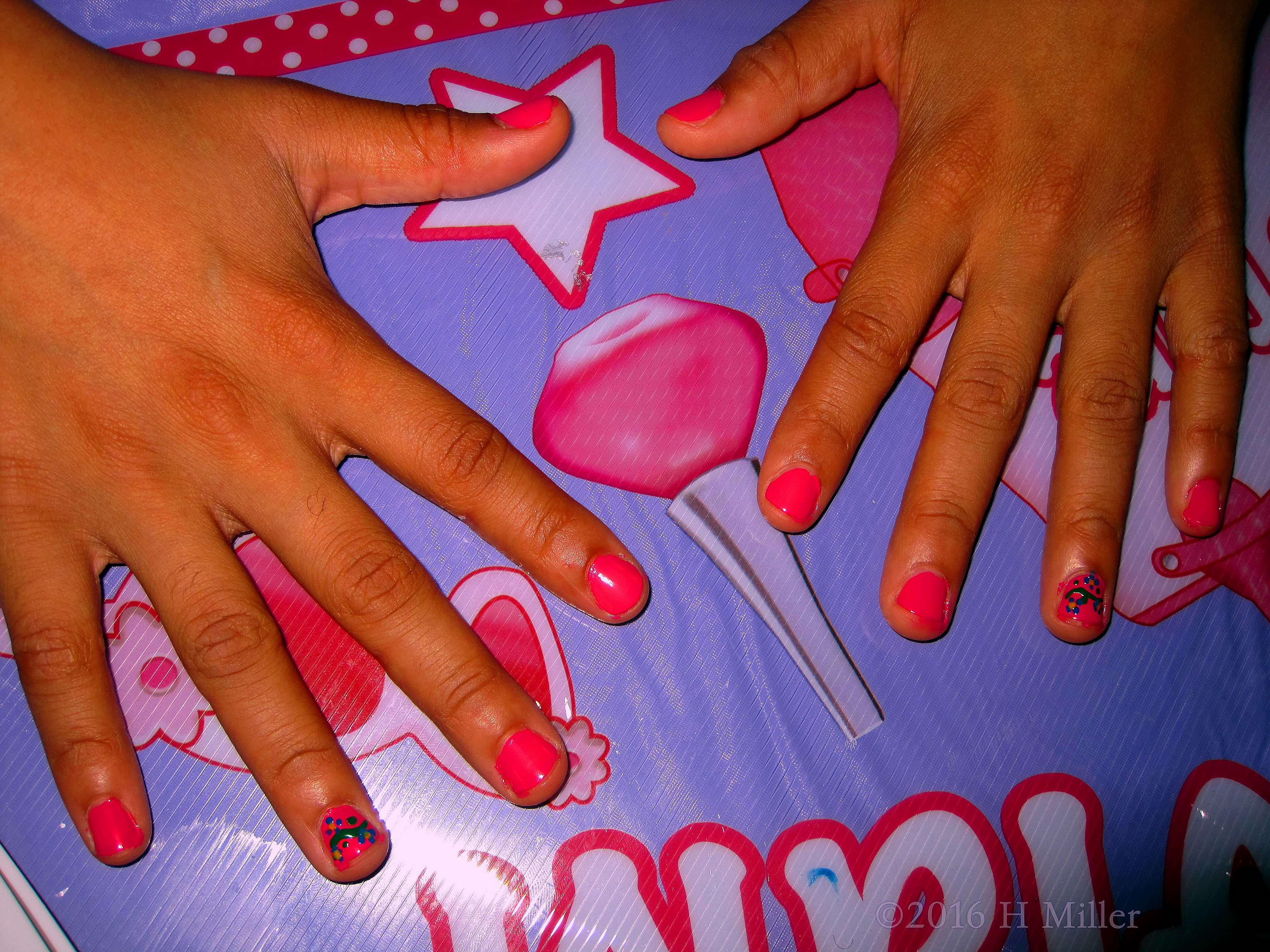 Cute Pink Kids Mini Mani Cute Pink Kids Mini Mani