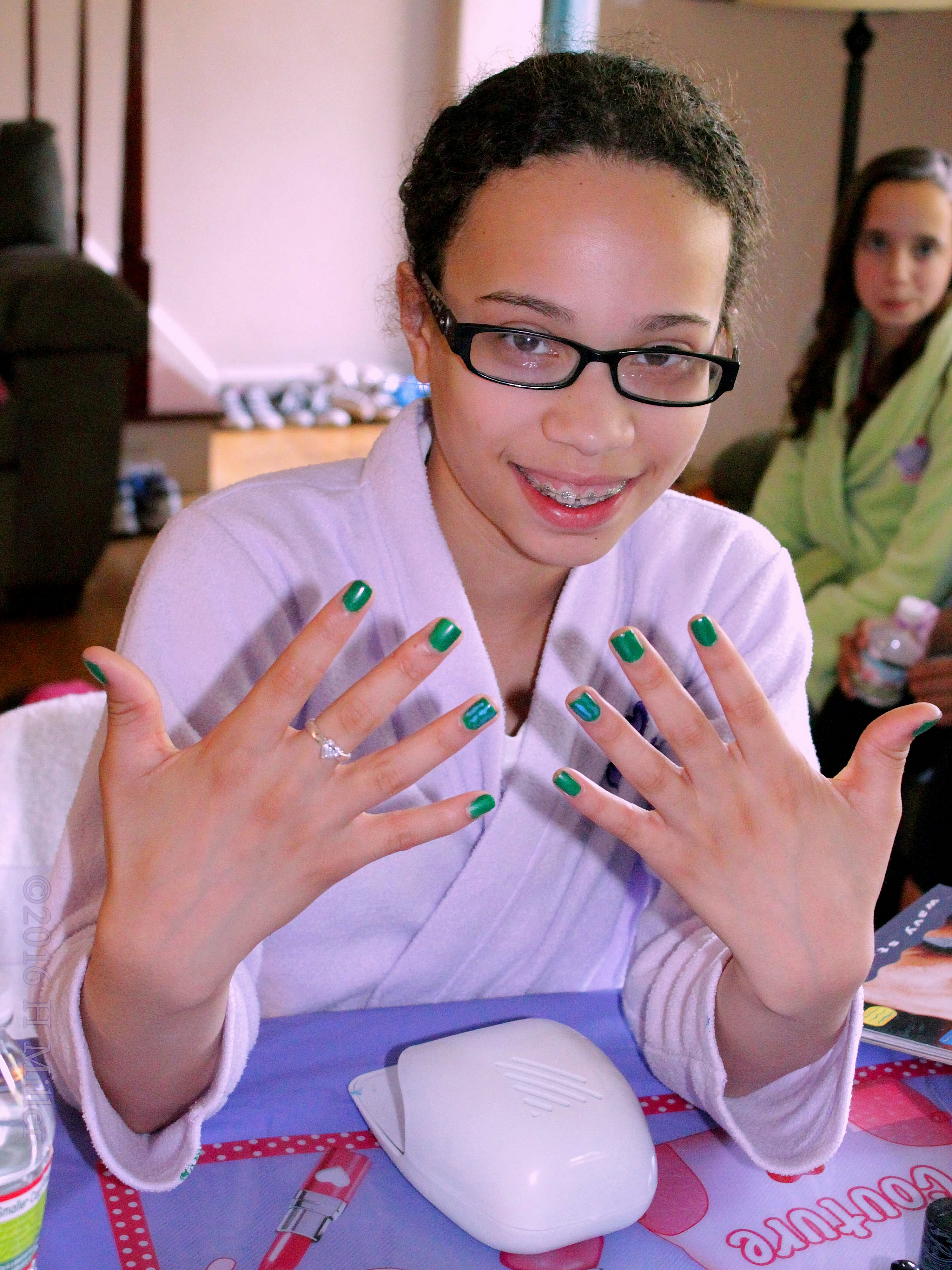 Cute Green Kids Mini Mani Cute Green Kids Mini Mani