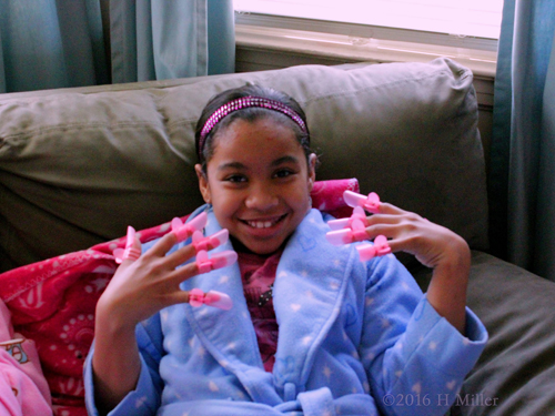 Looking Fierce In Kids Mani Protectors Looking Fierce In Kids Mani Protectors