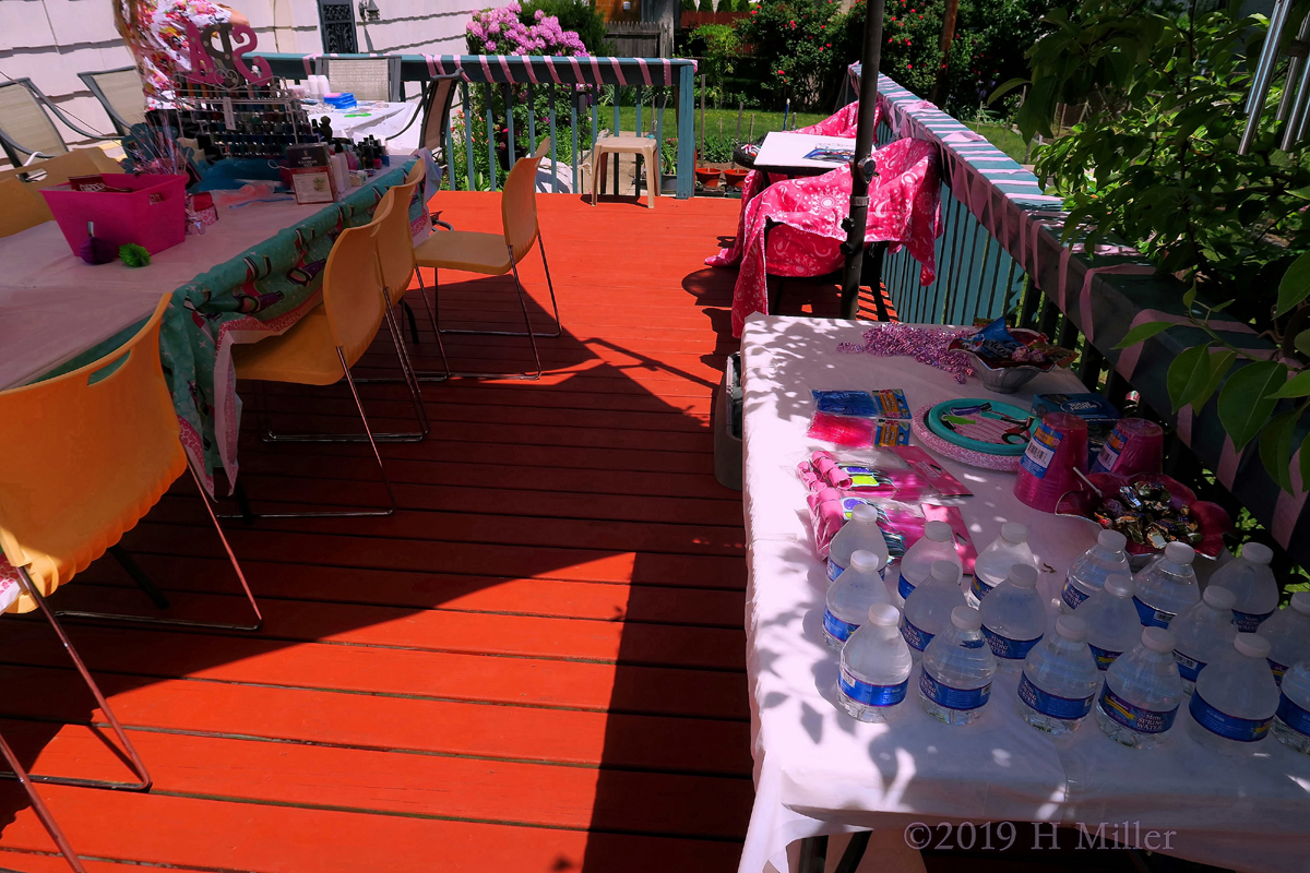 Another Beautiful Shot Of The Outdoor Kids Spa Venue